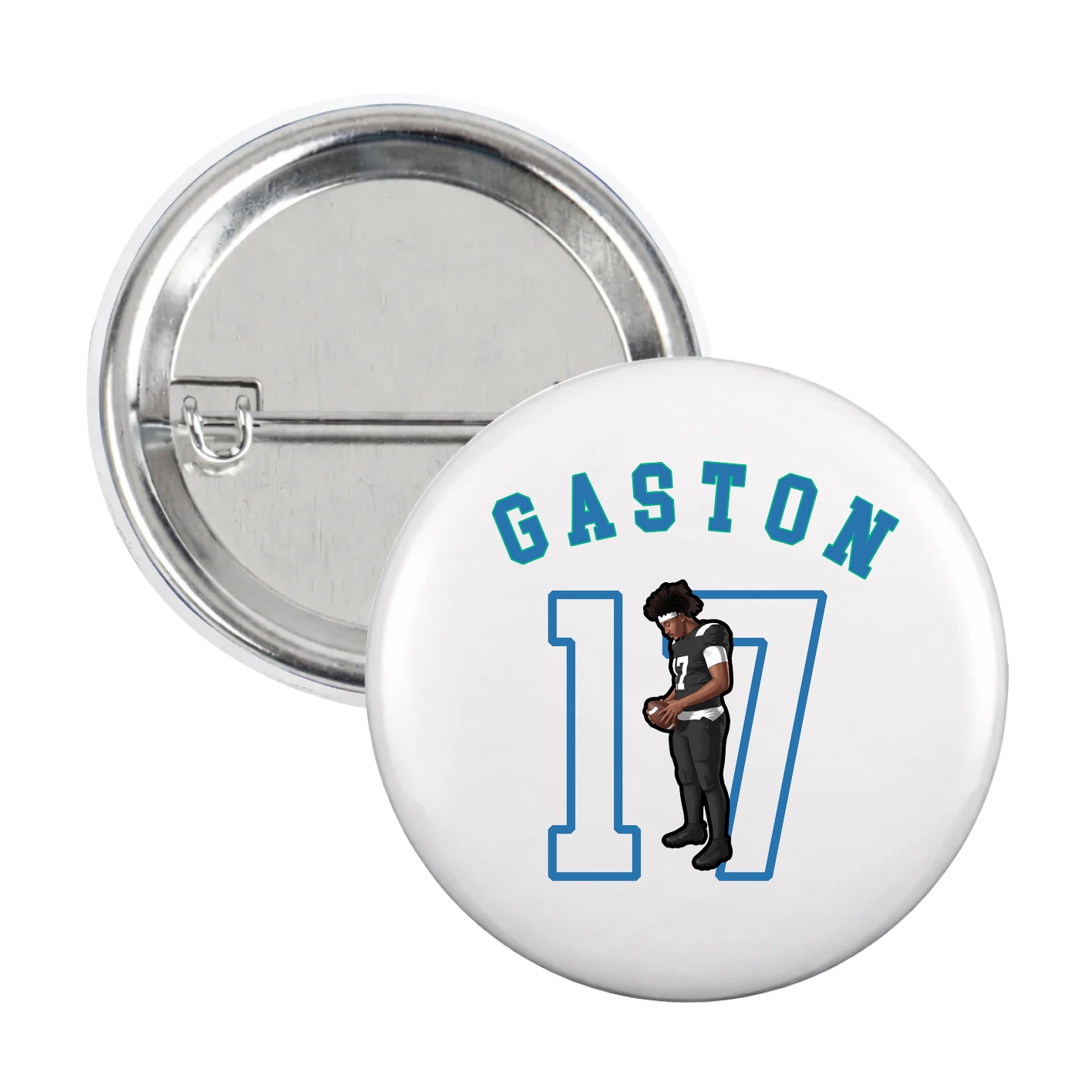 Game Day Button — Shirsey Arch in White