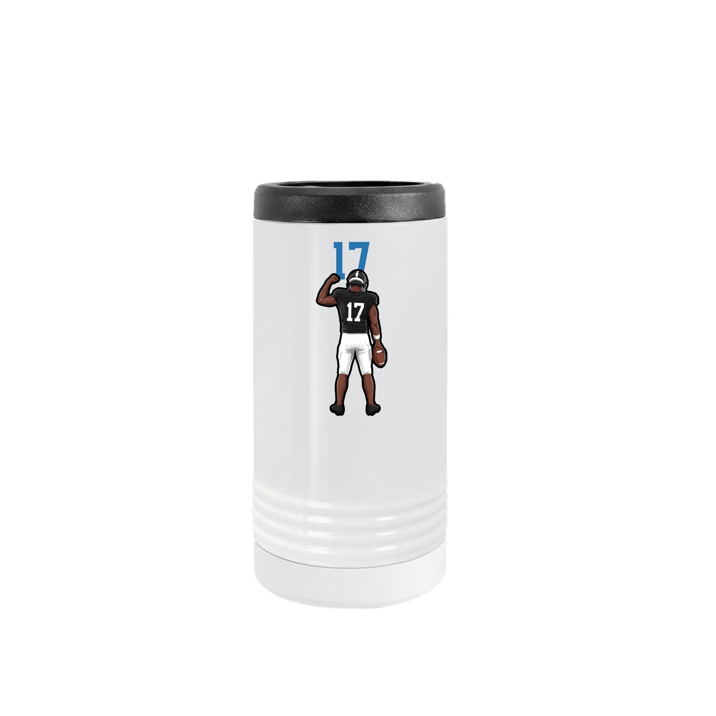 Slim Beverage Holder — Number Top in White