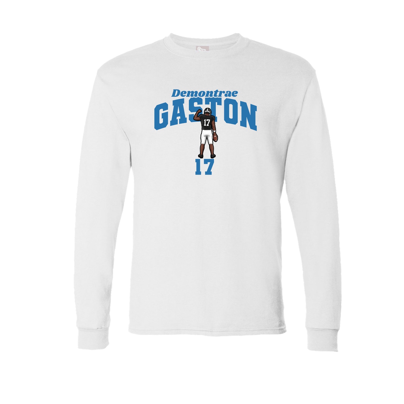 Long Sleeve Tee — Signature Arch in White