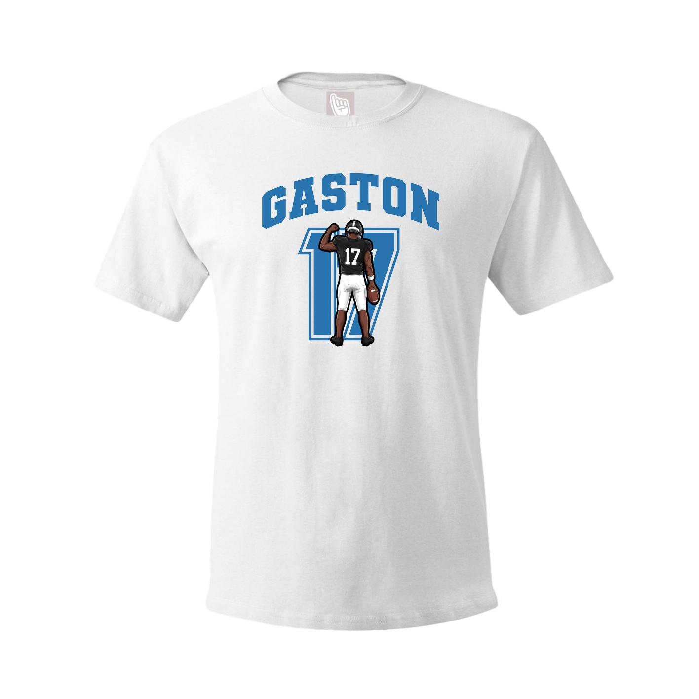 Youth Tee — Number in White