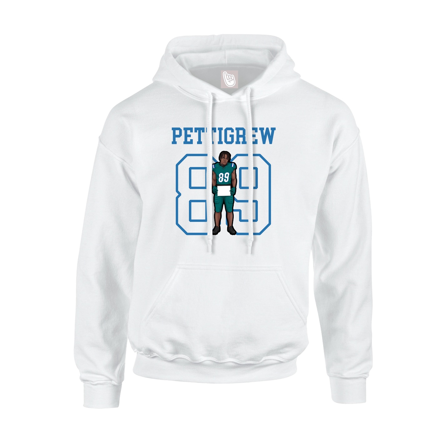 Youth Hoodie — Shirsey in White