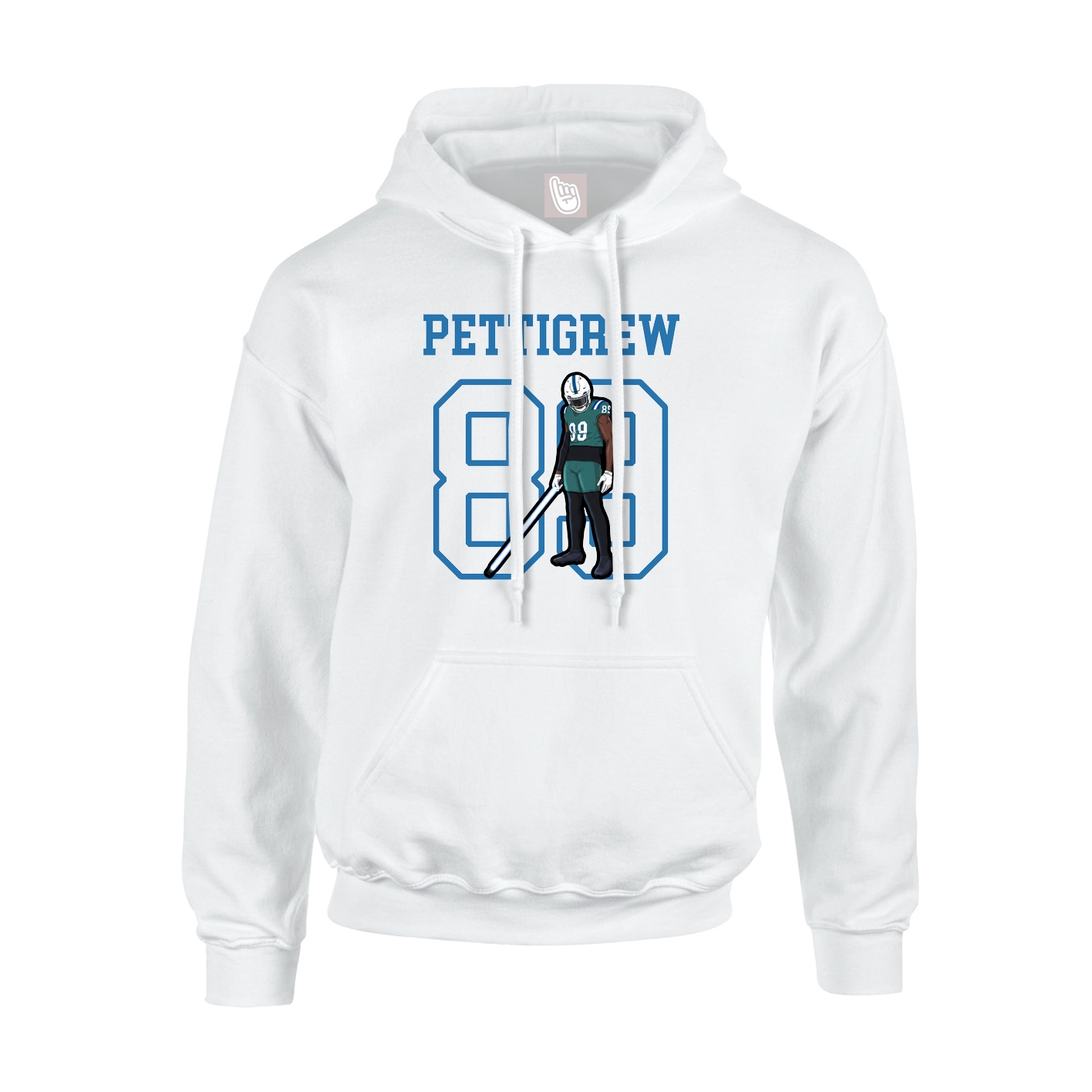 Hoodie — Shirsey in White