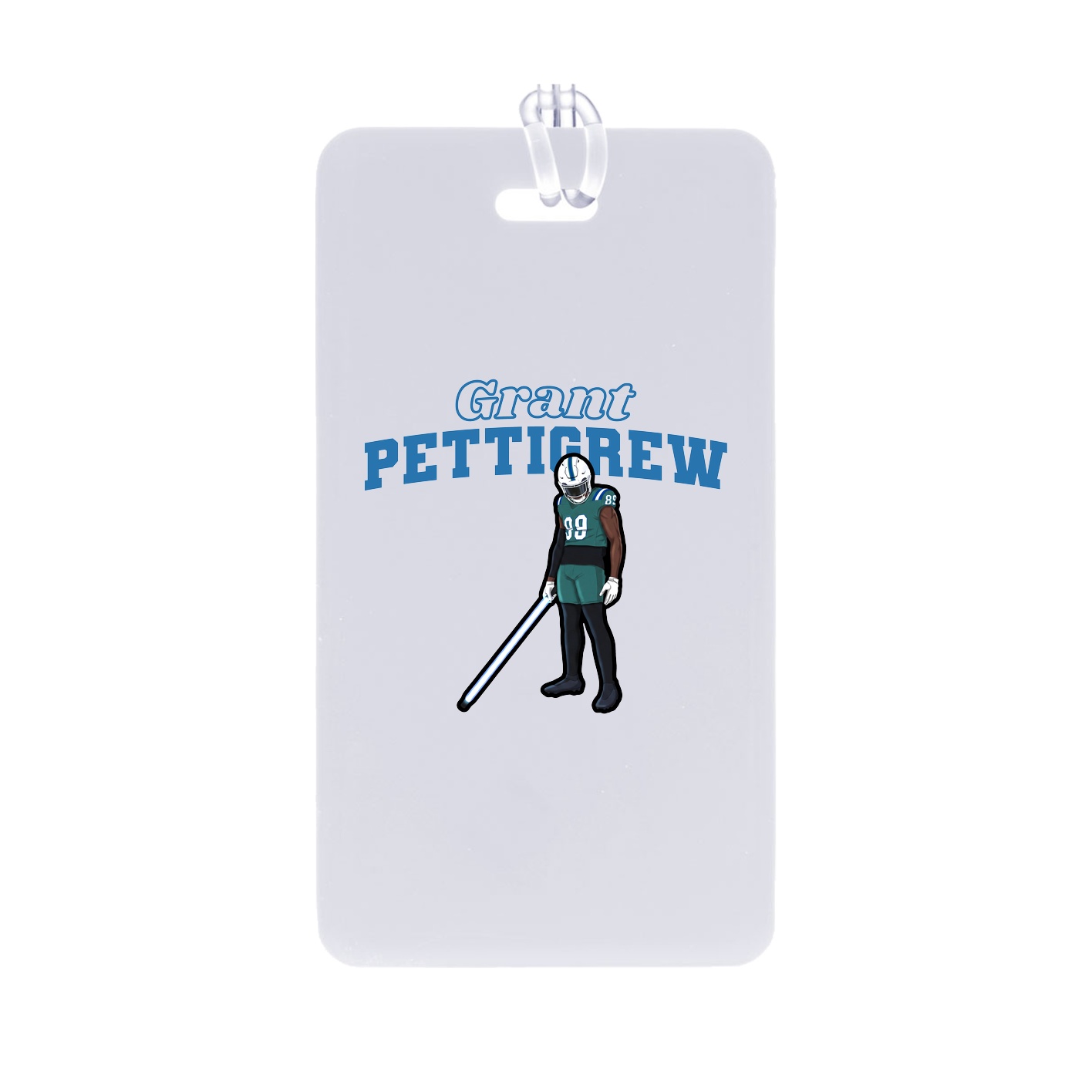 Bag Tag — Name Arch in Classic