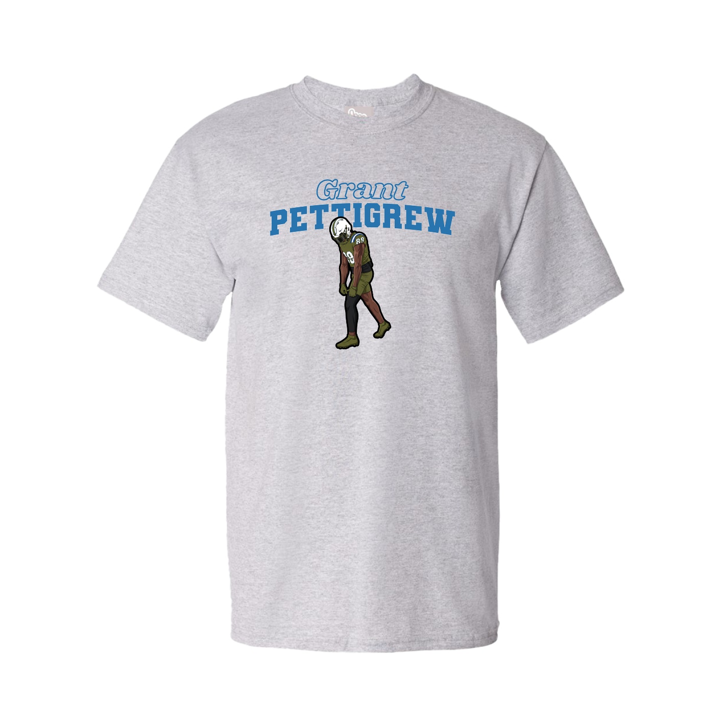 Tee — Name Arch in Grey