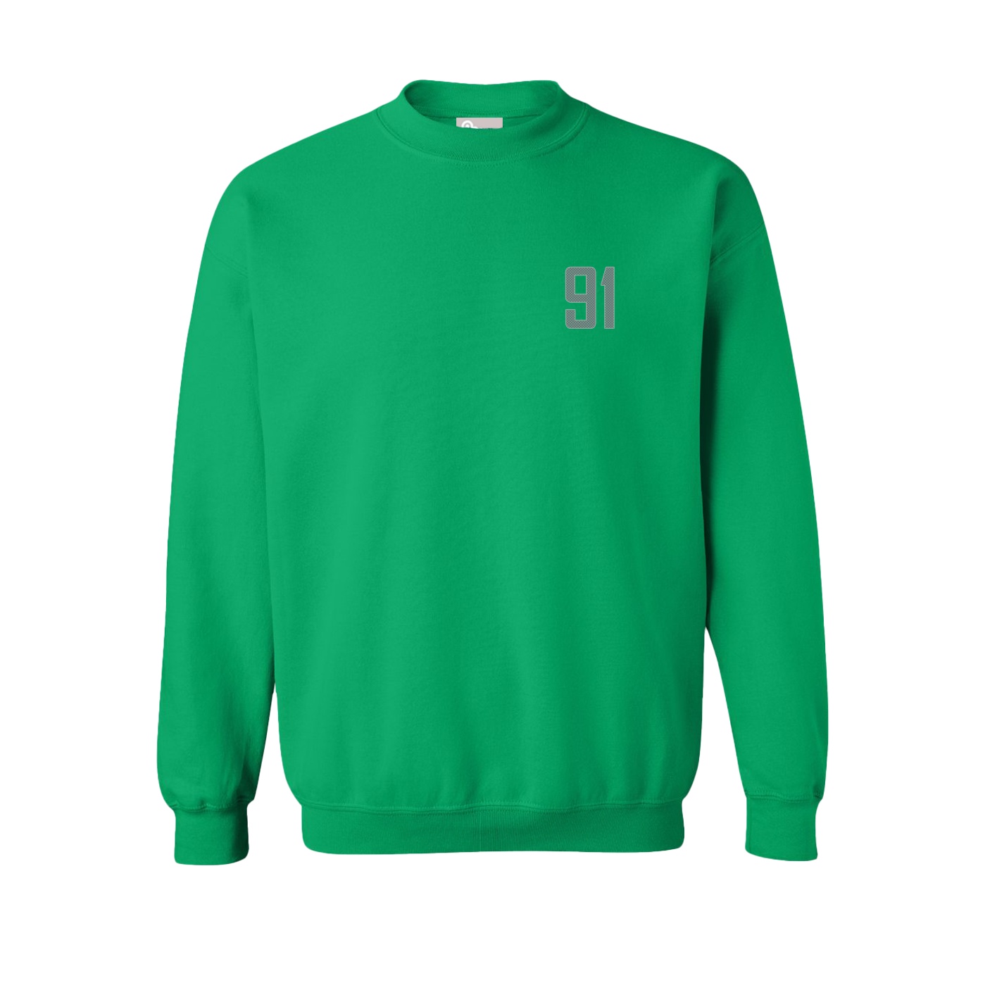 Fleece Crew — Front Shirsy in Green