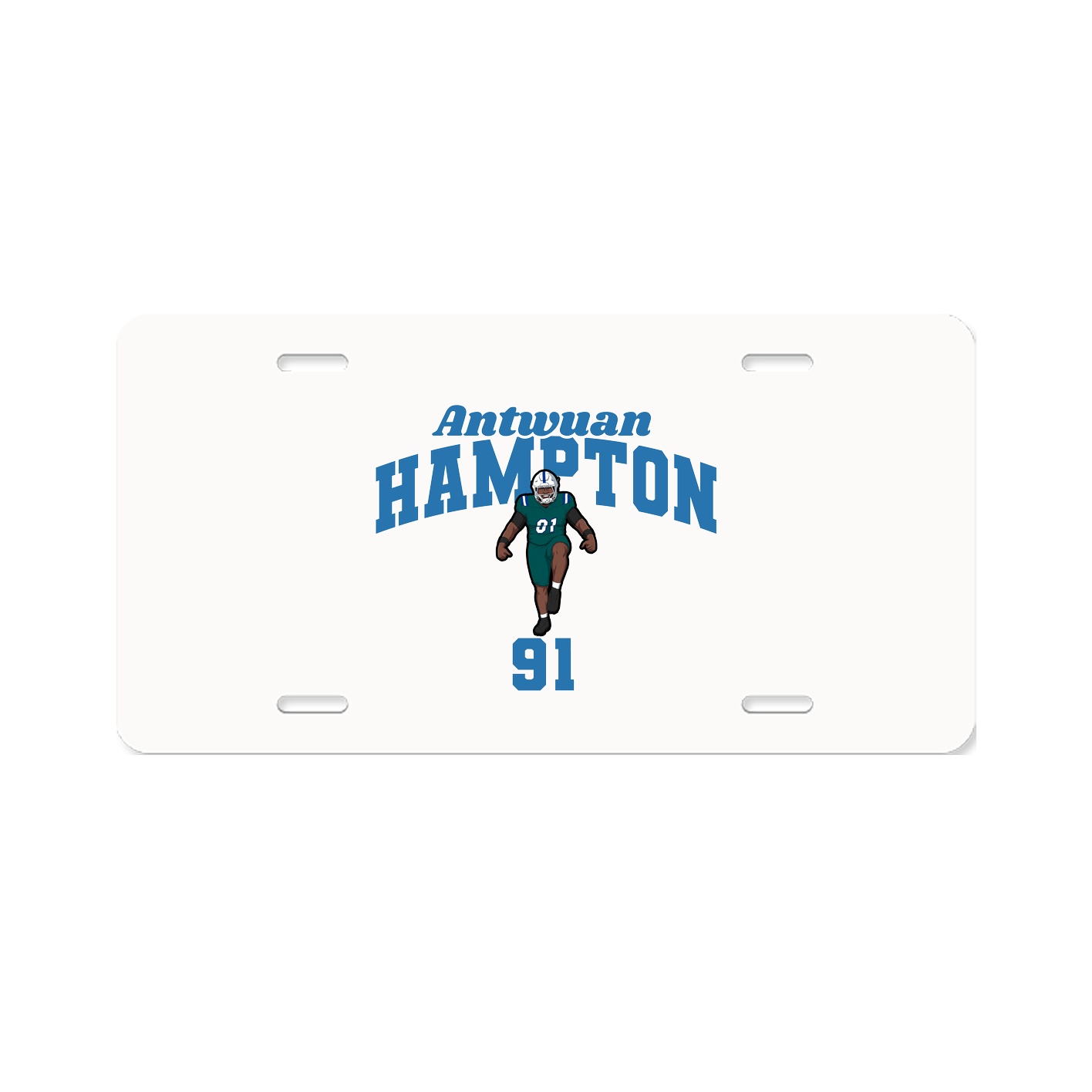 License Plate — Signature Arch in Classic