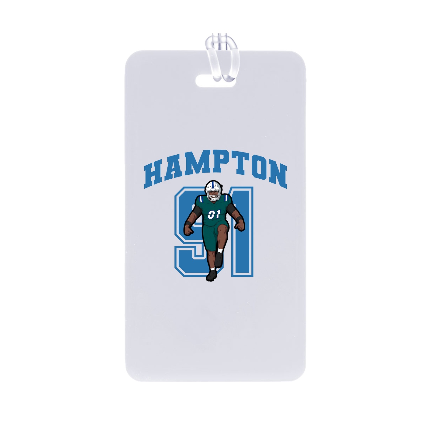 Bag Tag — Number in Classic