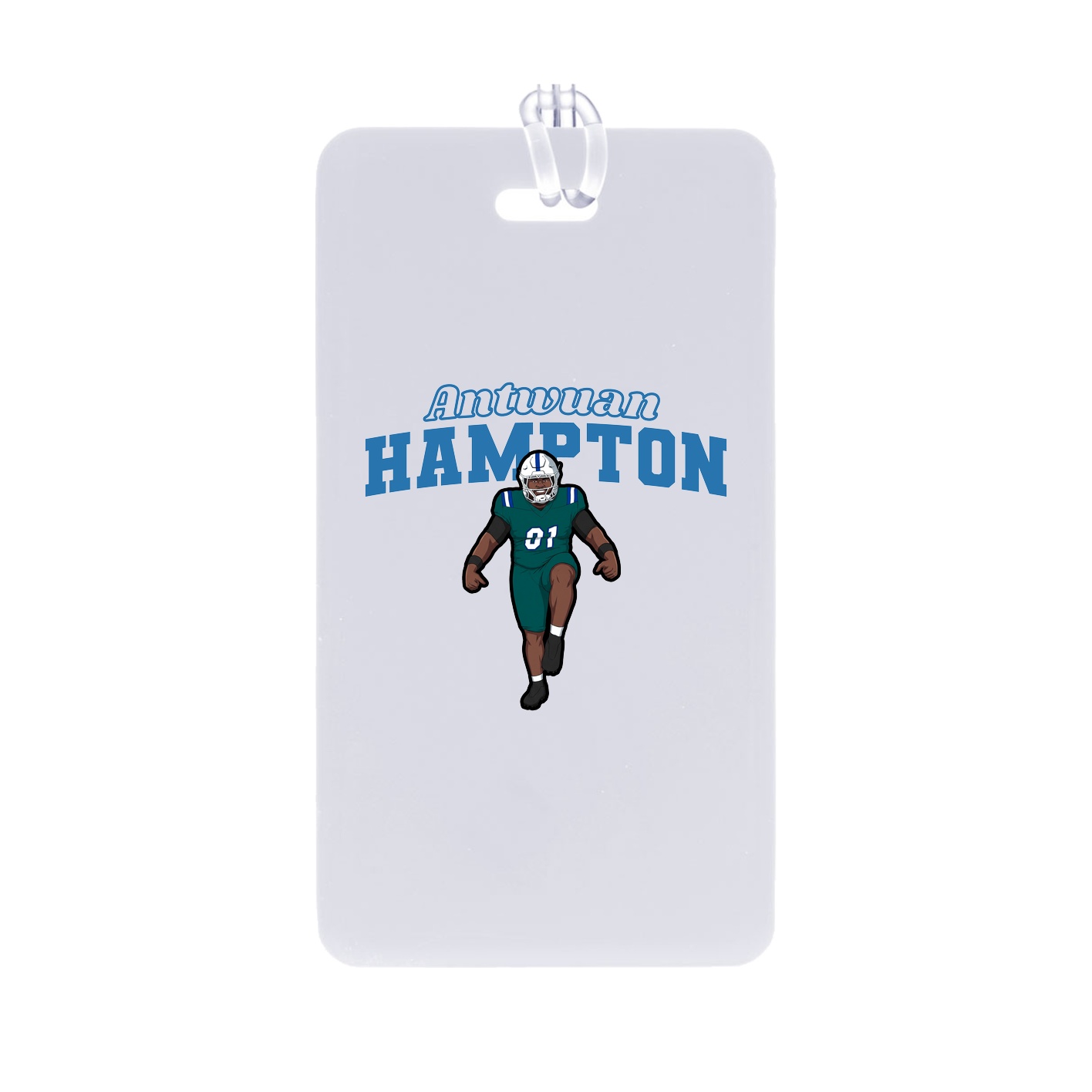 Bag Tag — Name Arch in Classic