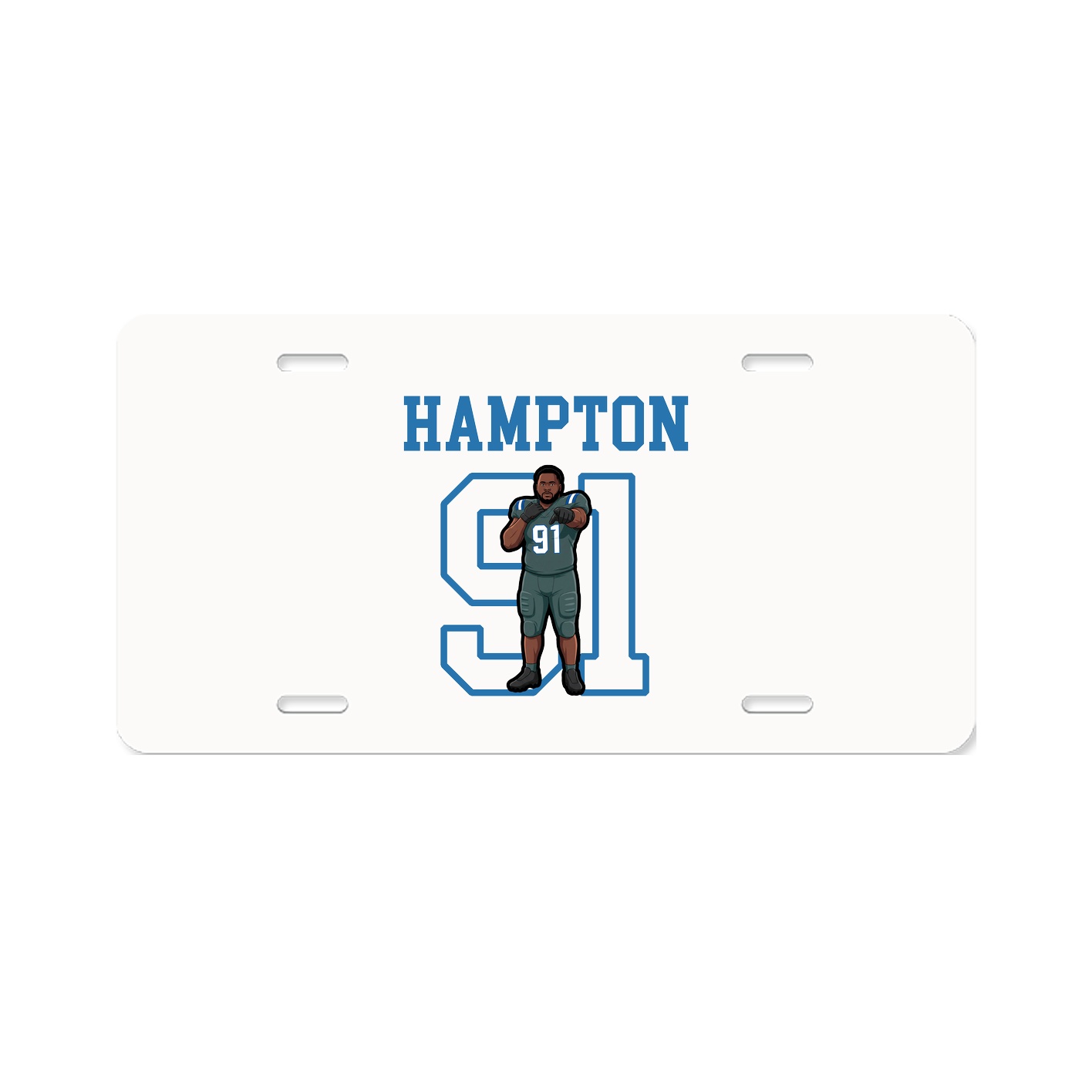 License Plate — Shirsey in Classic