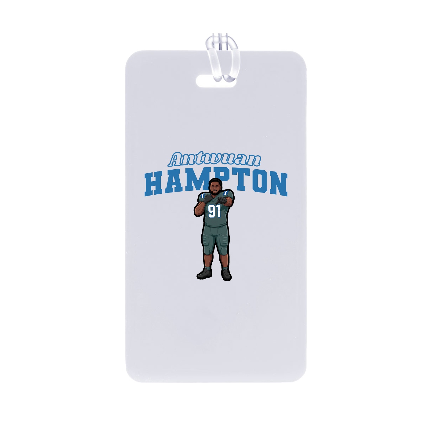 Bag Tag — Name Arch in Classic