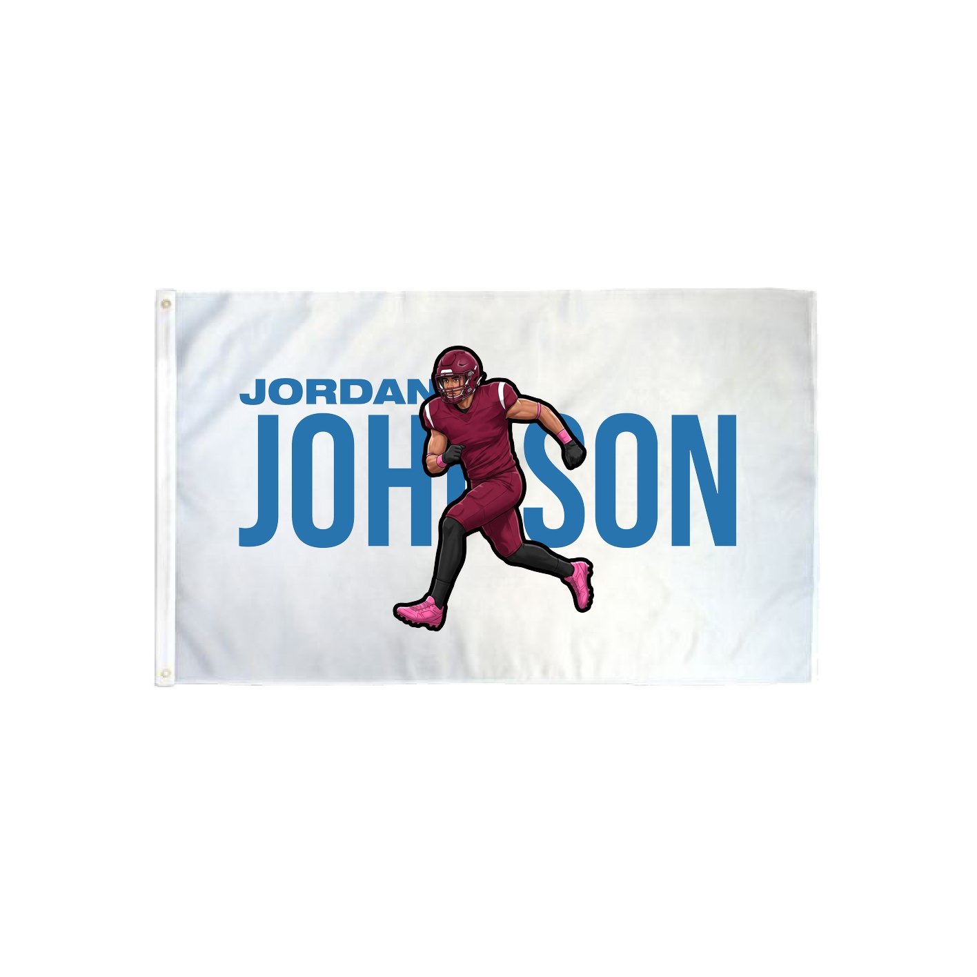 3x5 Flag — Player Name in Classic