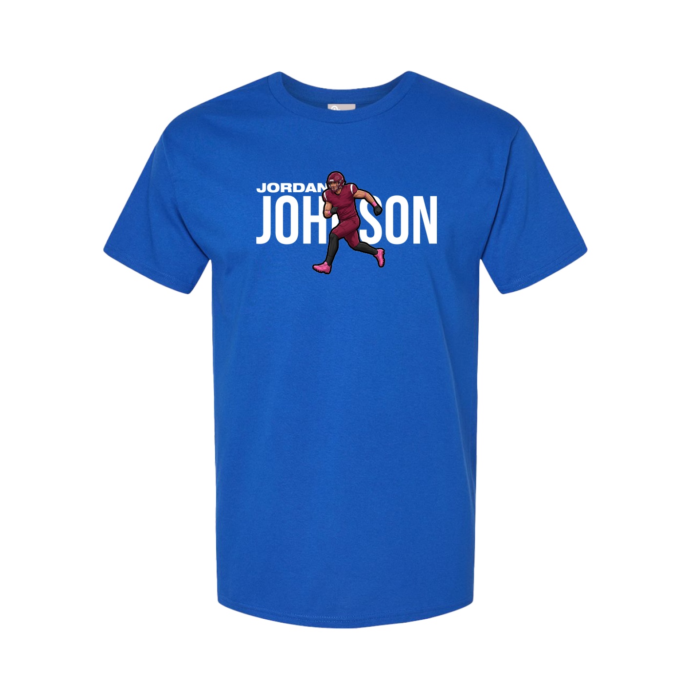 Youth Tee — Player Name in Royal