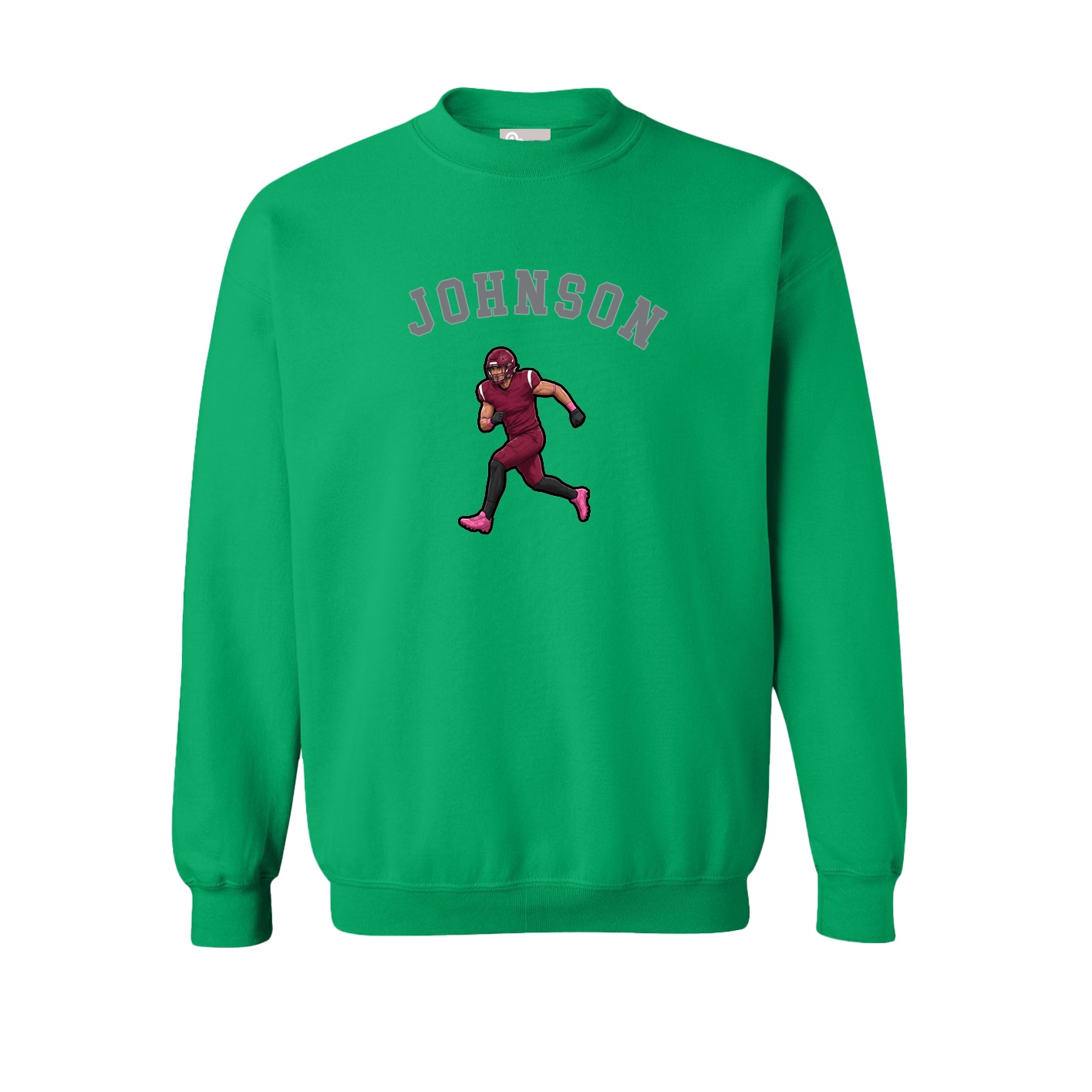 Fleece Crew — Shirsey Arch in Green