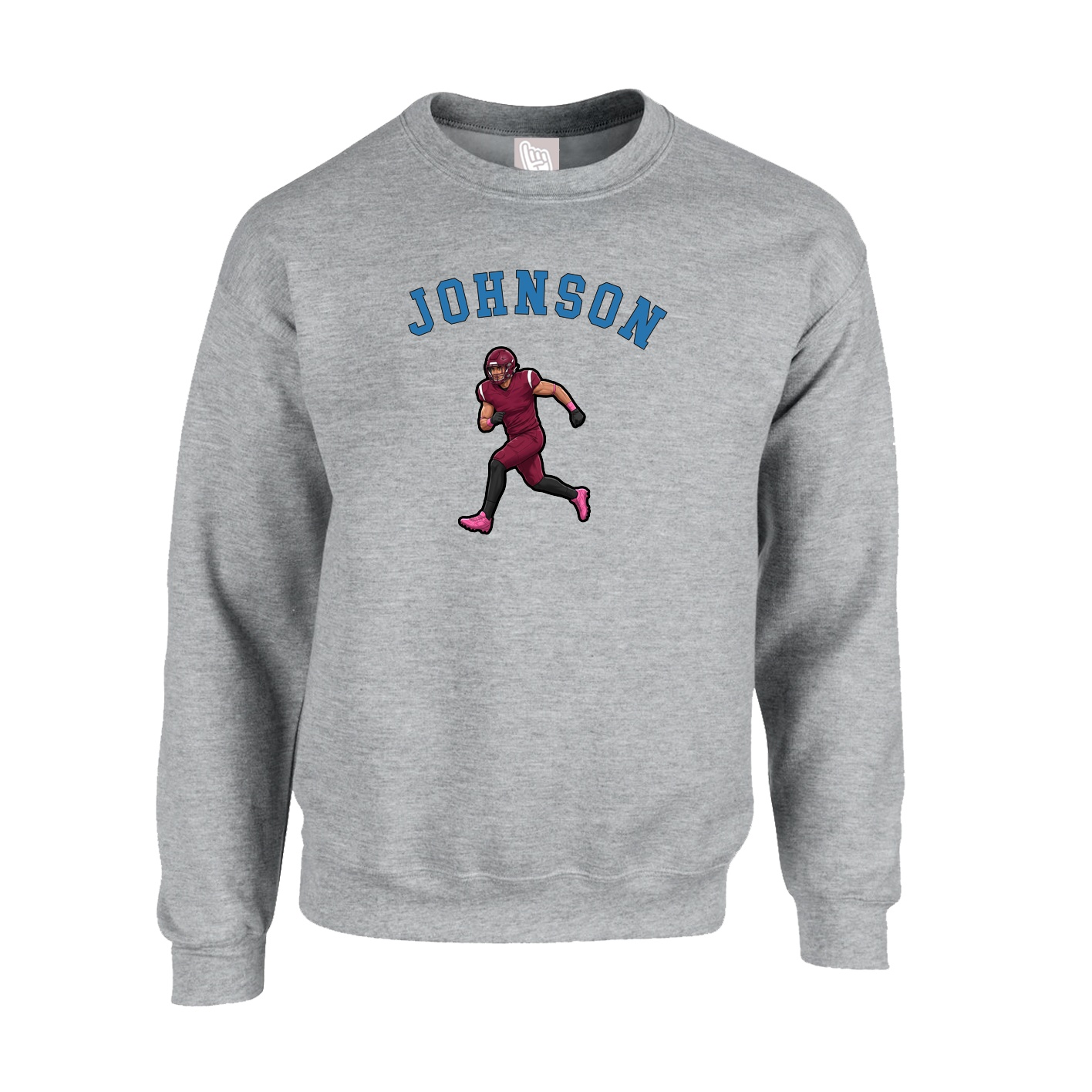 Fleece Crew — Shirsey Arch in Grey