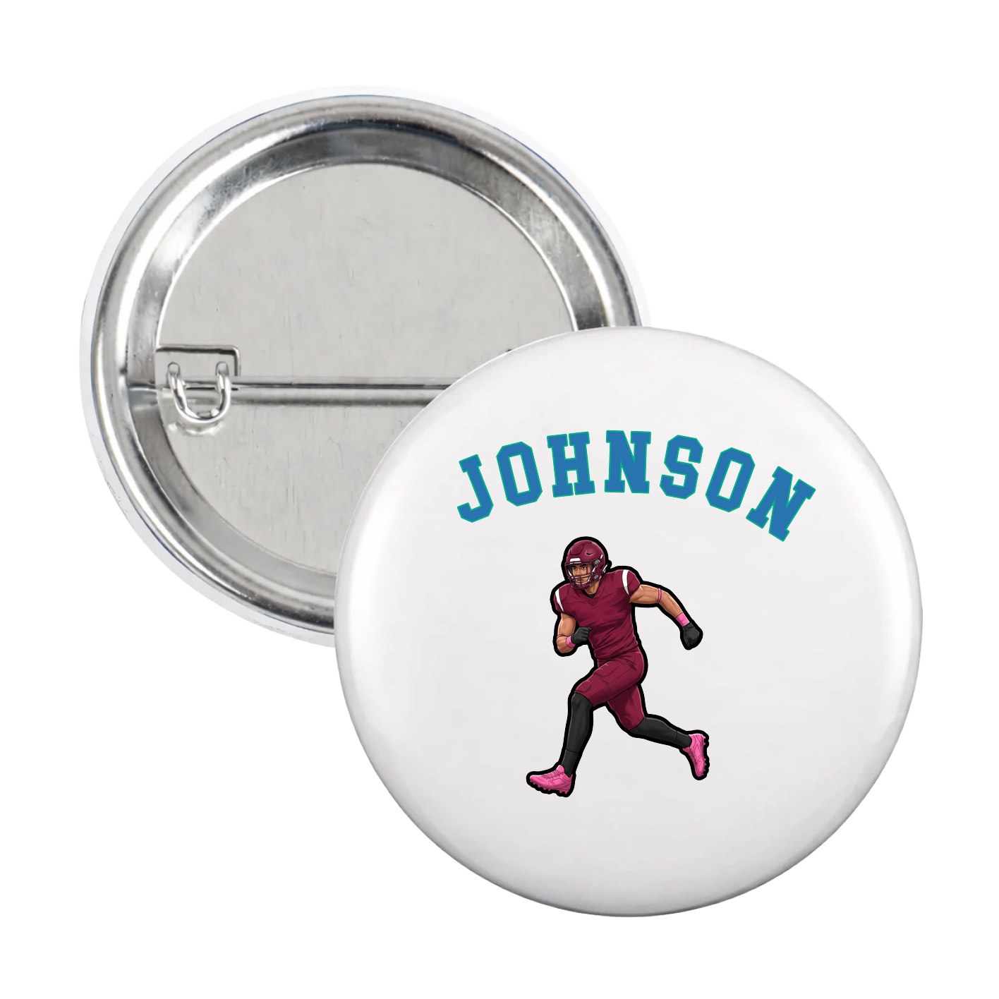 Game Day Button — Shirsey Arch in White