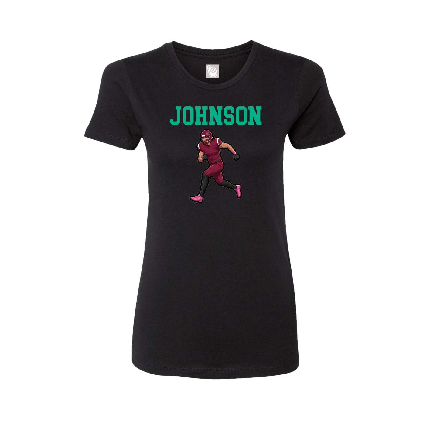 Fitted Women's Tee — Shirsey in Black