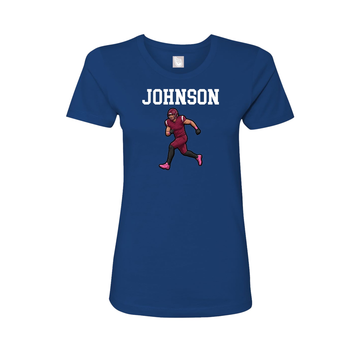 Fitted Women's Tee — Shirsey in Royal
