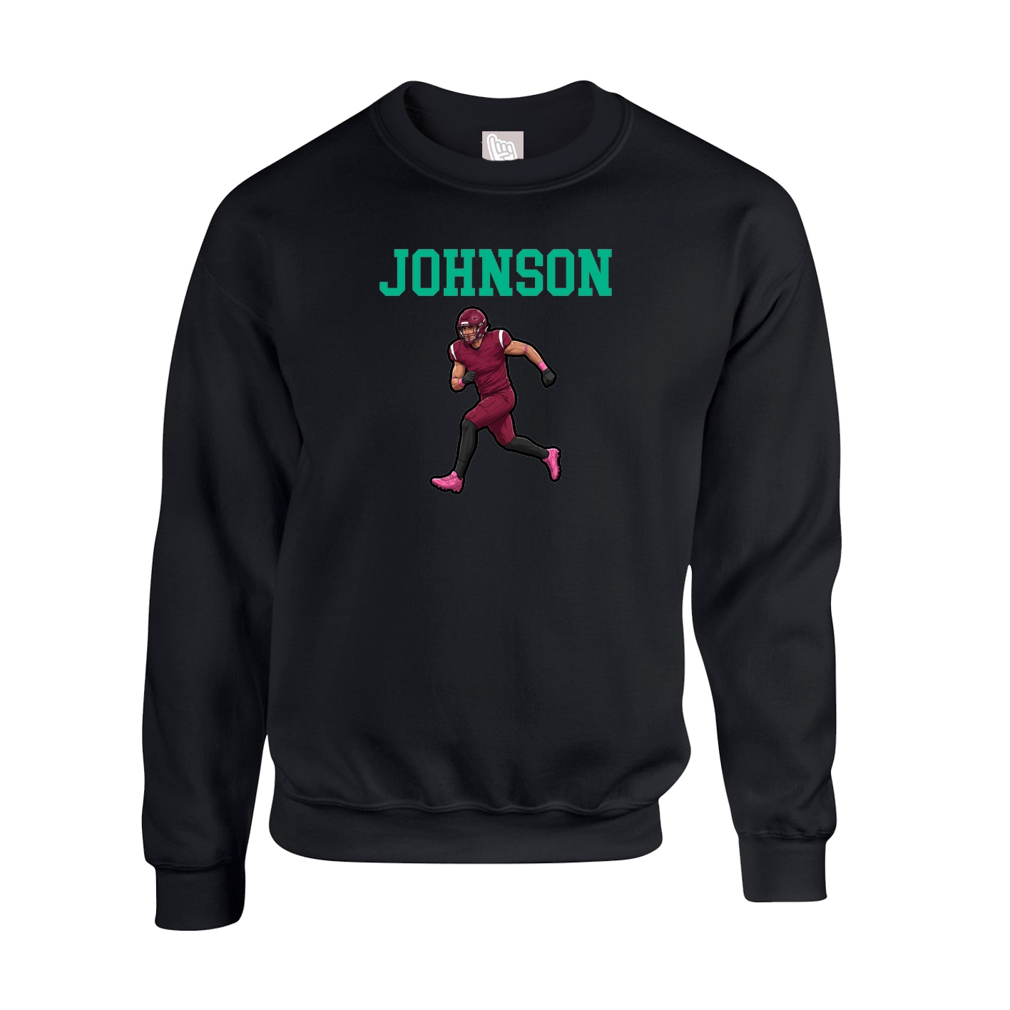 Fleece Crew — Shirsey in Black