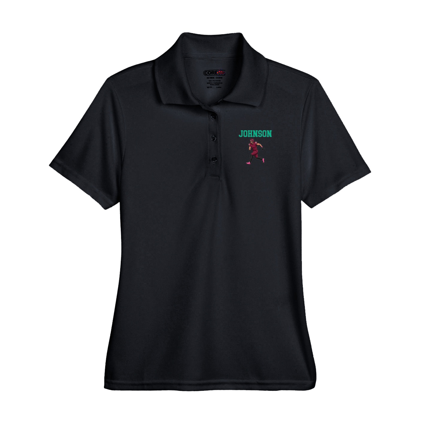 Performance Polo — Shirsey in Black