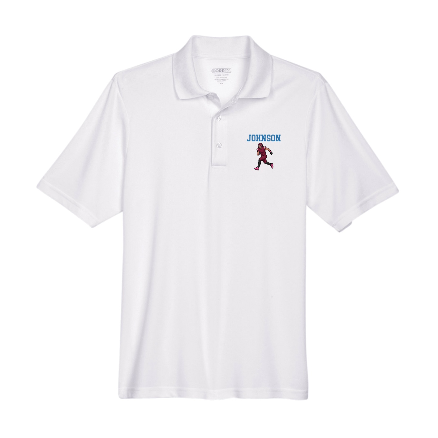 Performance Polo — Shirsey in White