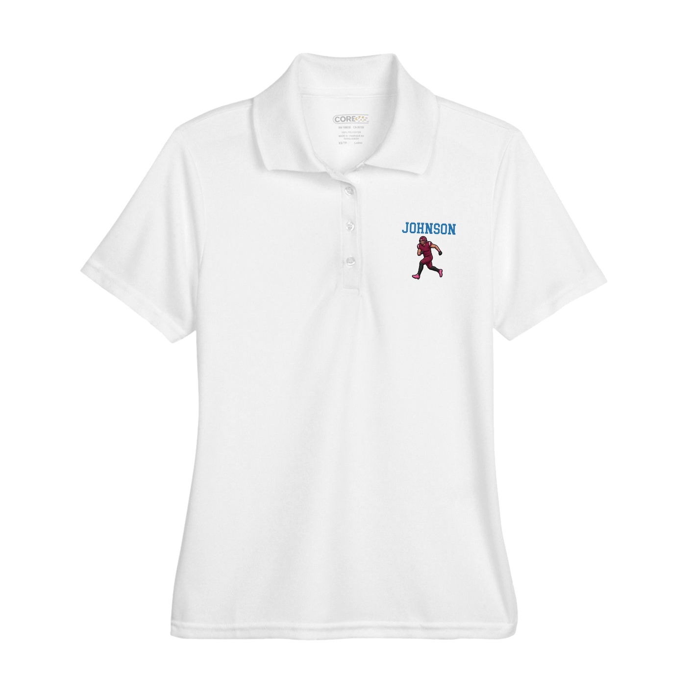Womens Performance Polo — Shirsey in White
