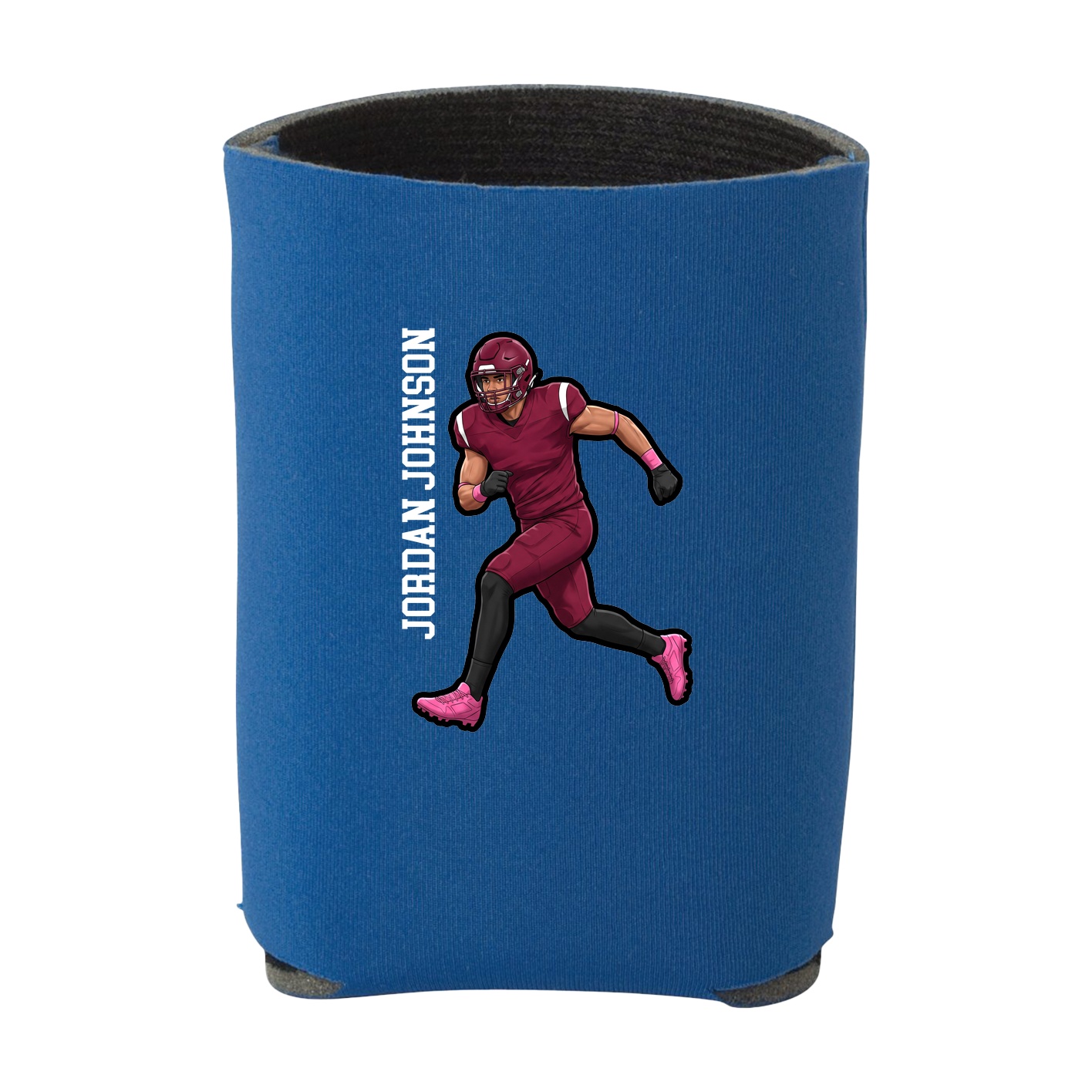Can Holder — Name Vertical in Royal