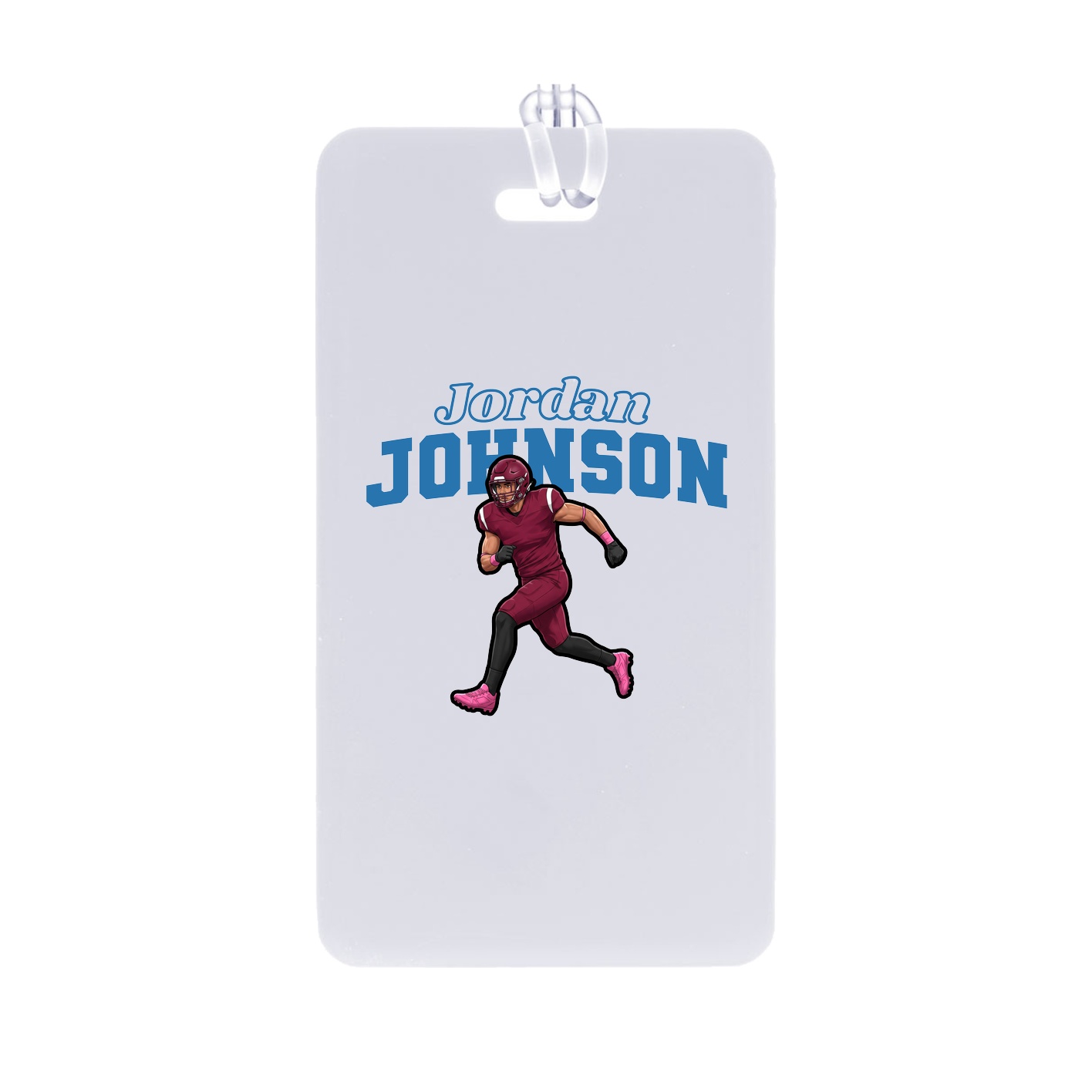 Bag Tag — Name Arch in Classic