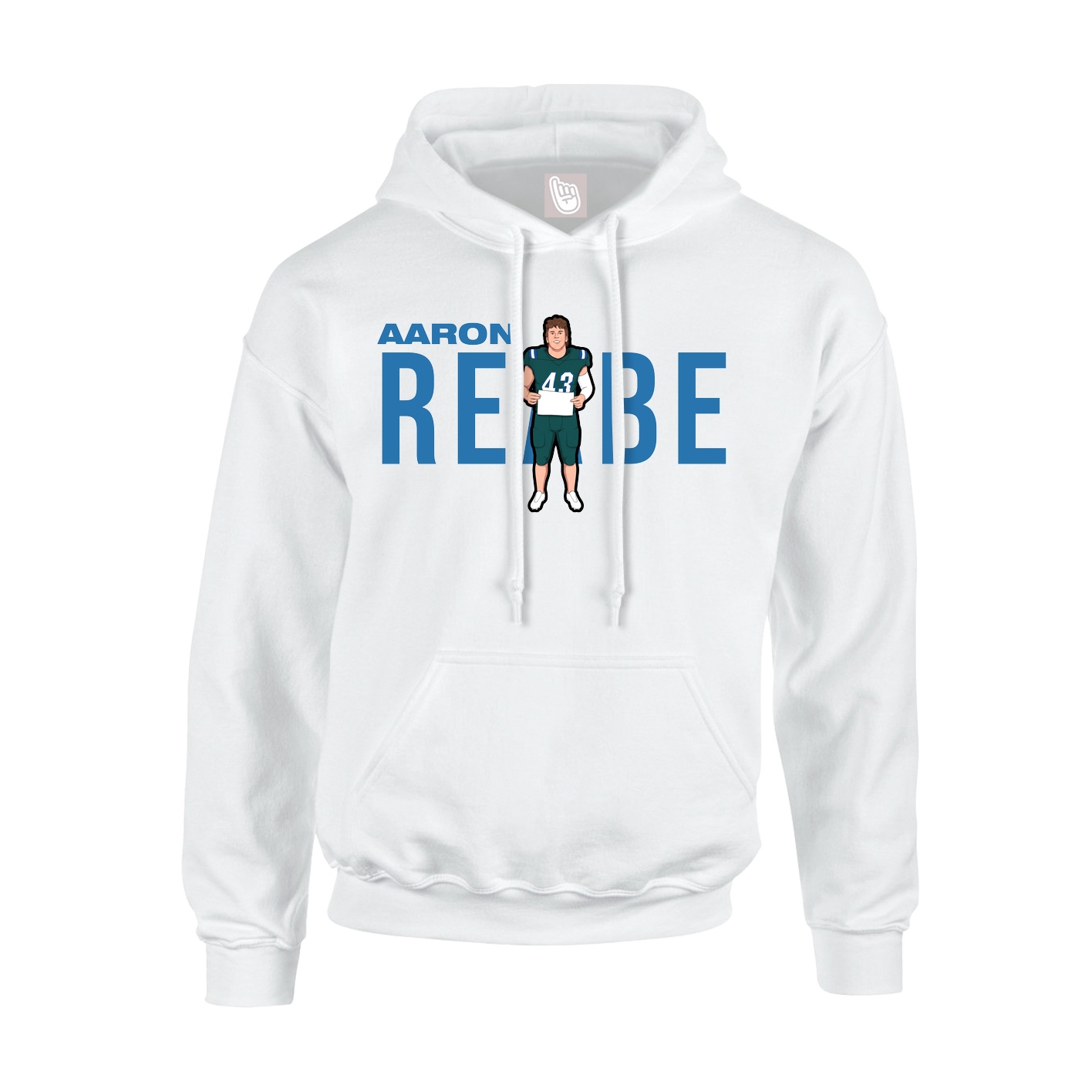 Hoodie — Player Name in White