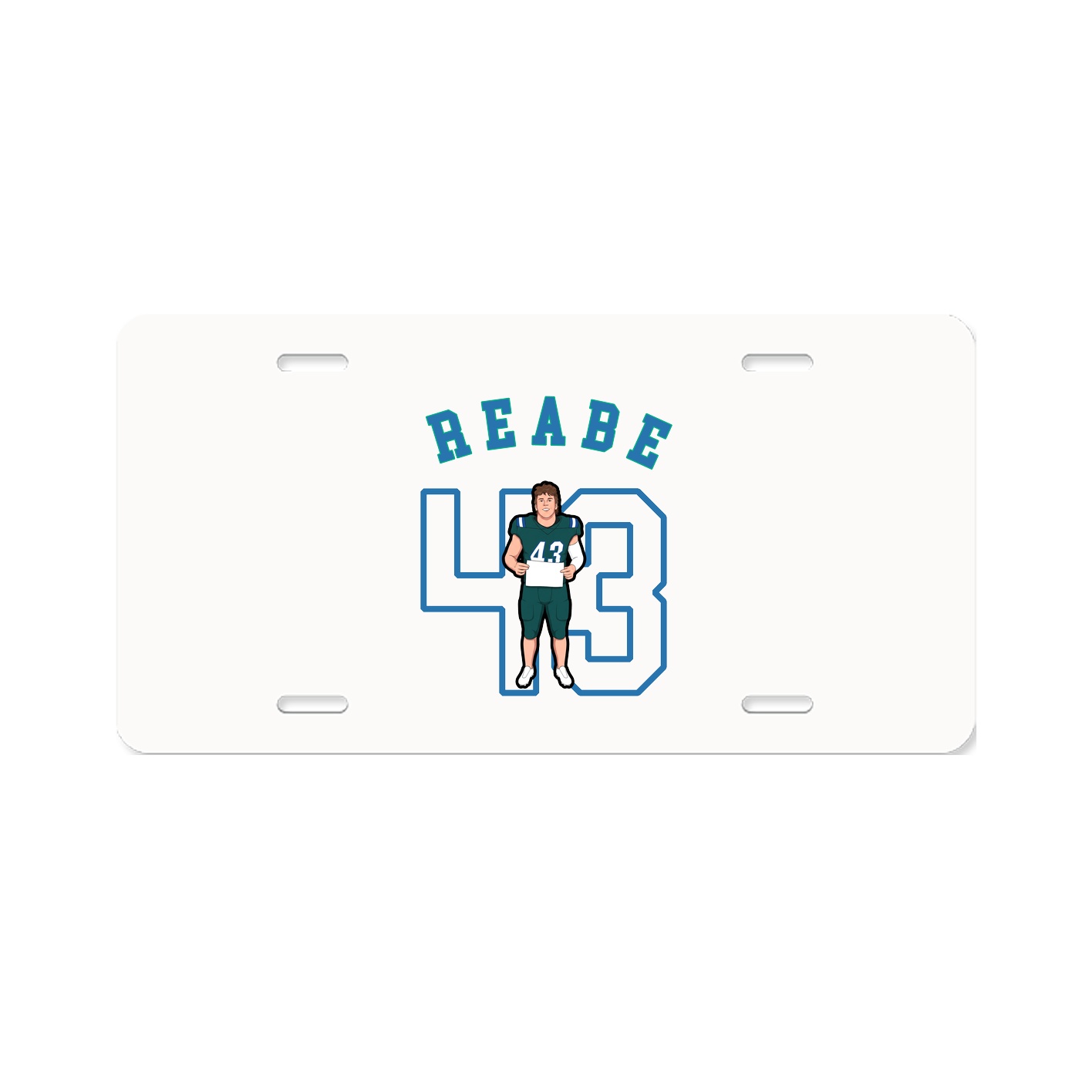 License Plate — Shirsey Arch in Classic