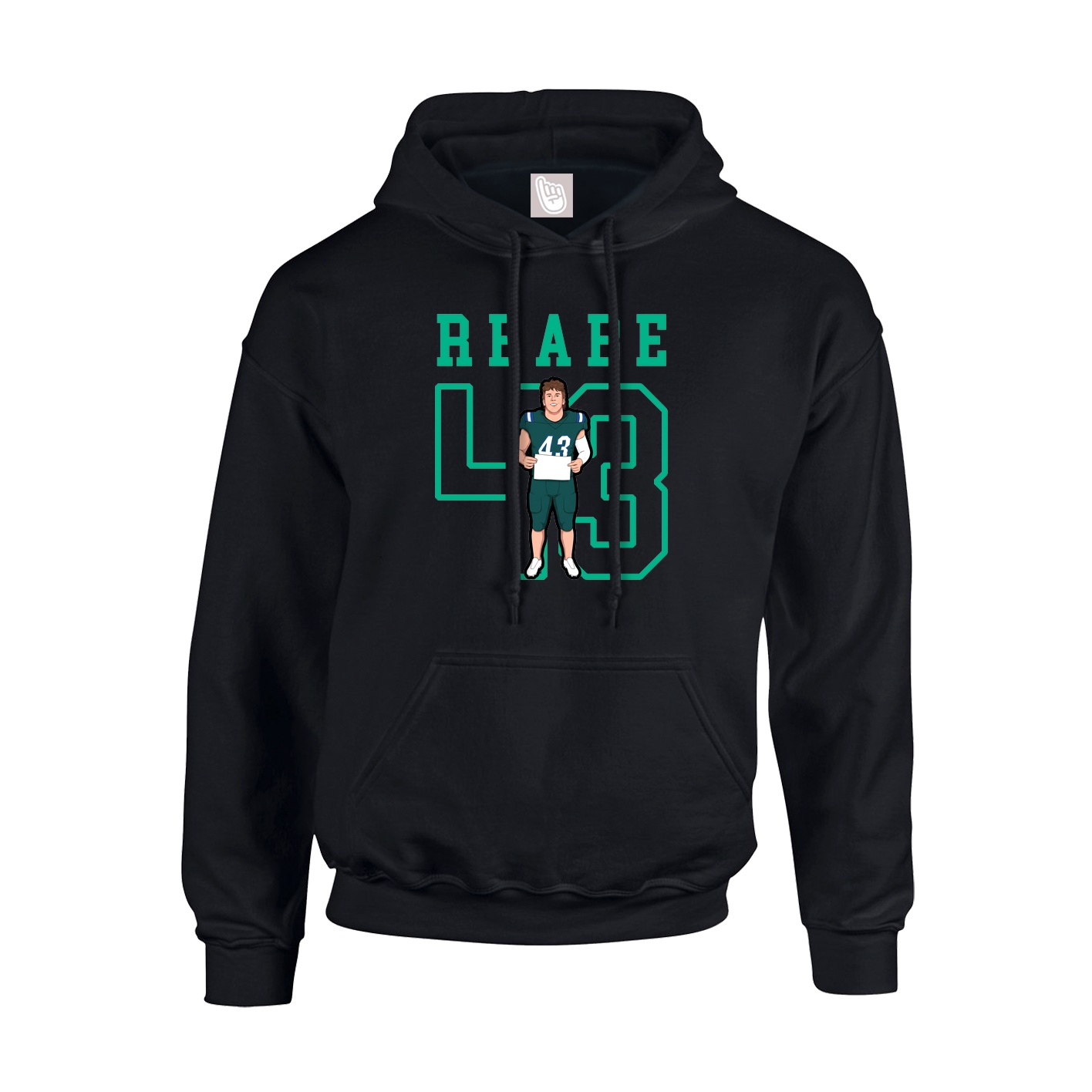Youth Hoodie — Shirsey in Black