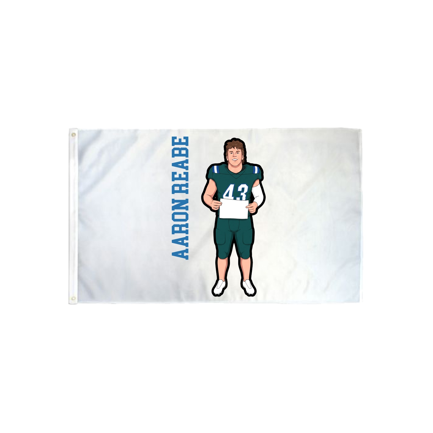 3x5 Flag — Name Vertical in Classic