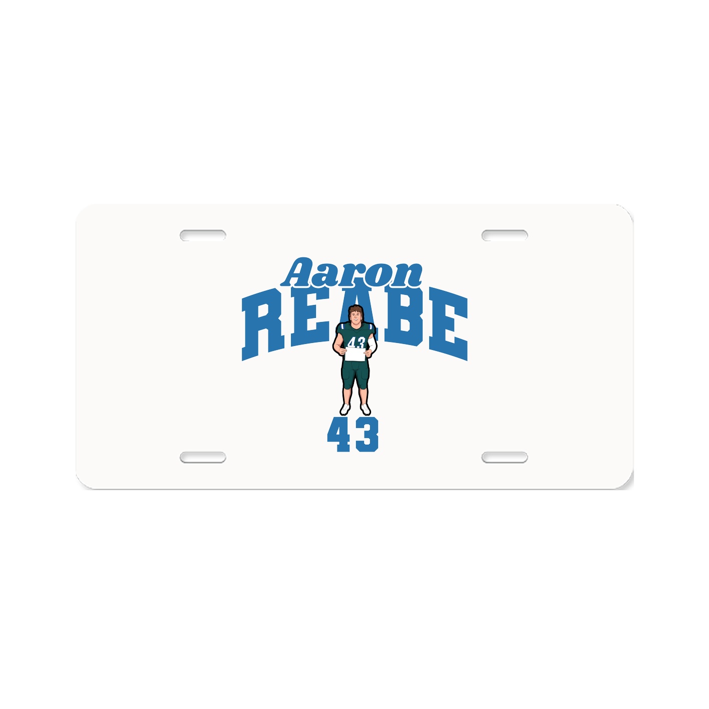 License Plate — Signature Arch in Classic