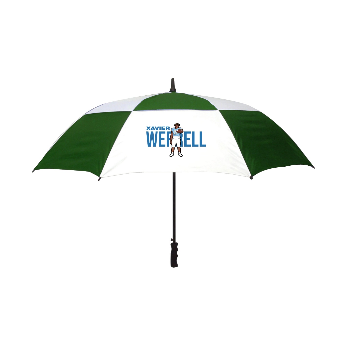 Golf Umbrella — Player Name in White