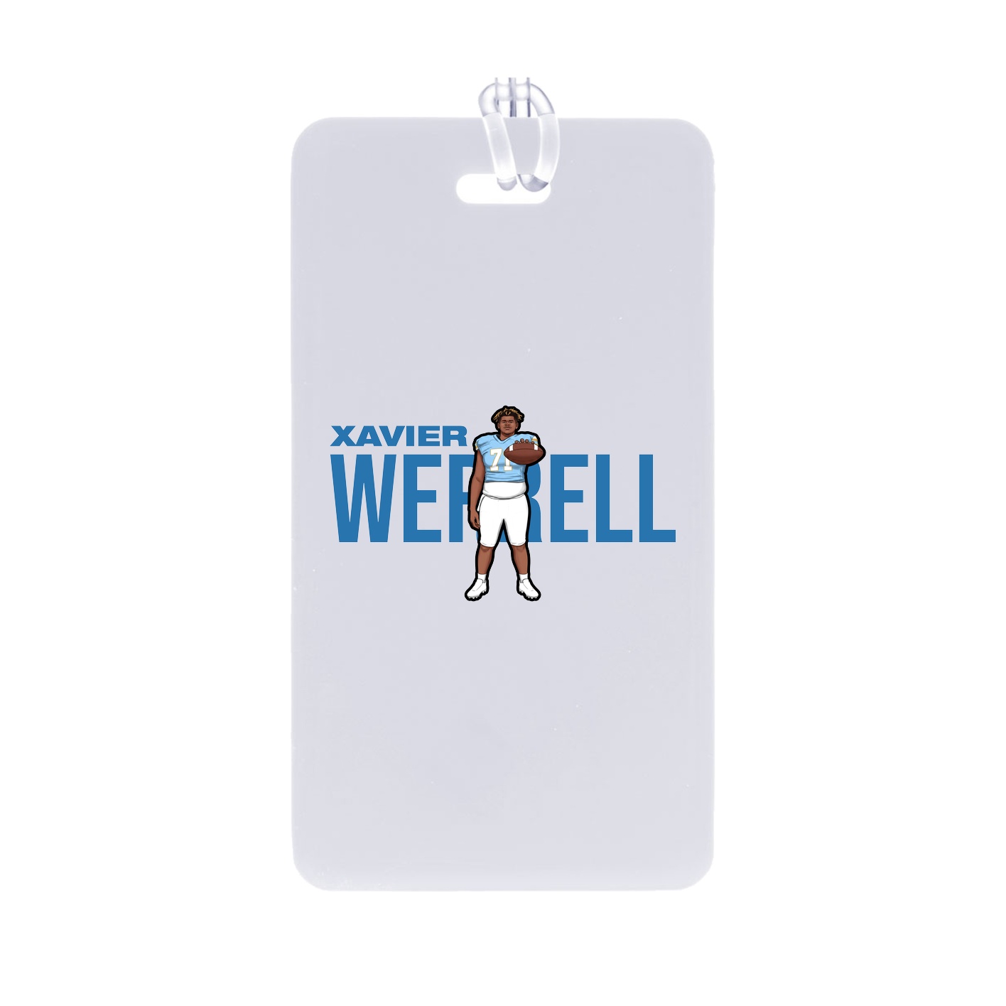 Bag Tag — Player Name in Classic