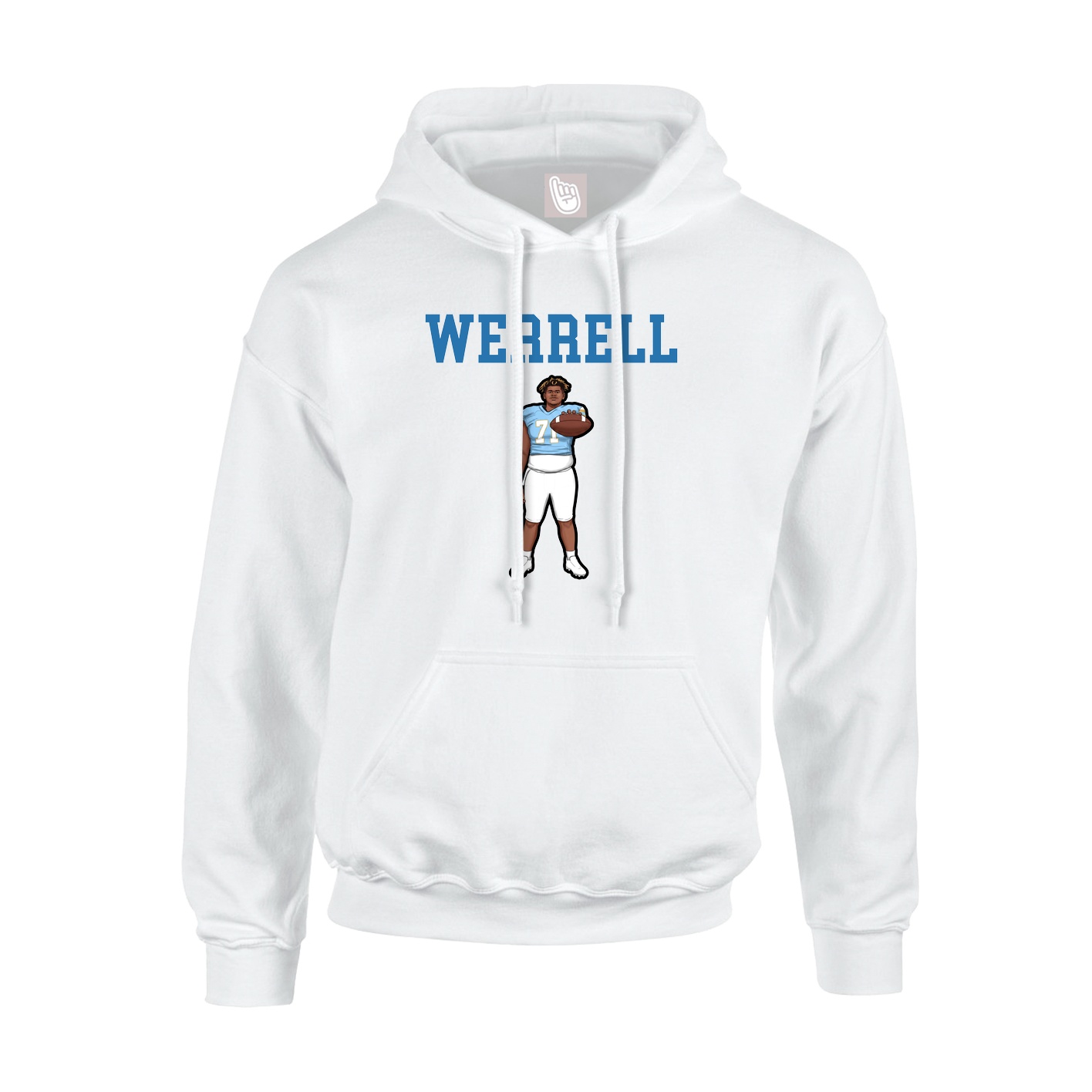 Youth Hoodie — Shirsey in White
