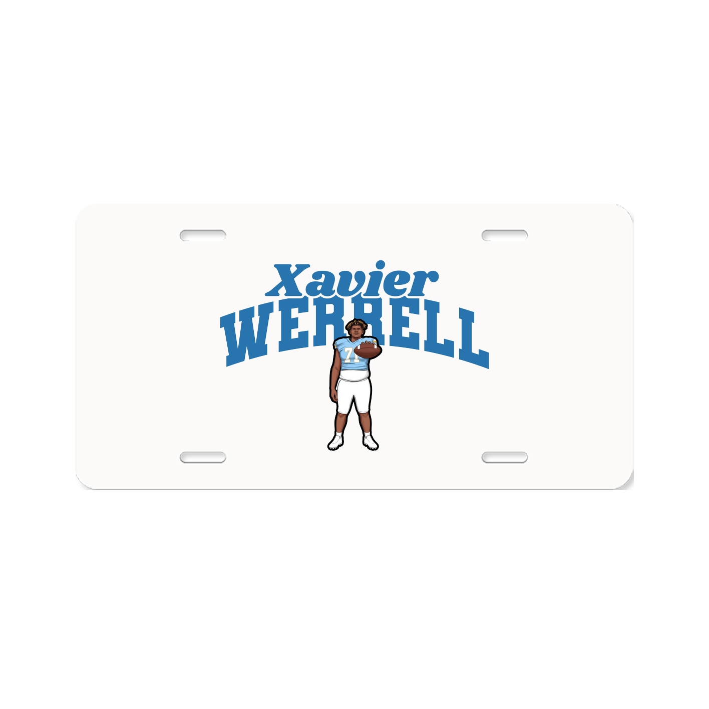 License Plate — Signature Arch in Classic