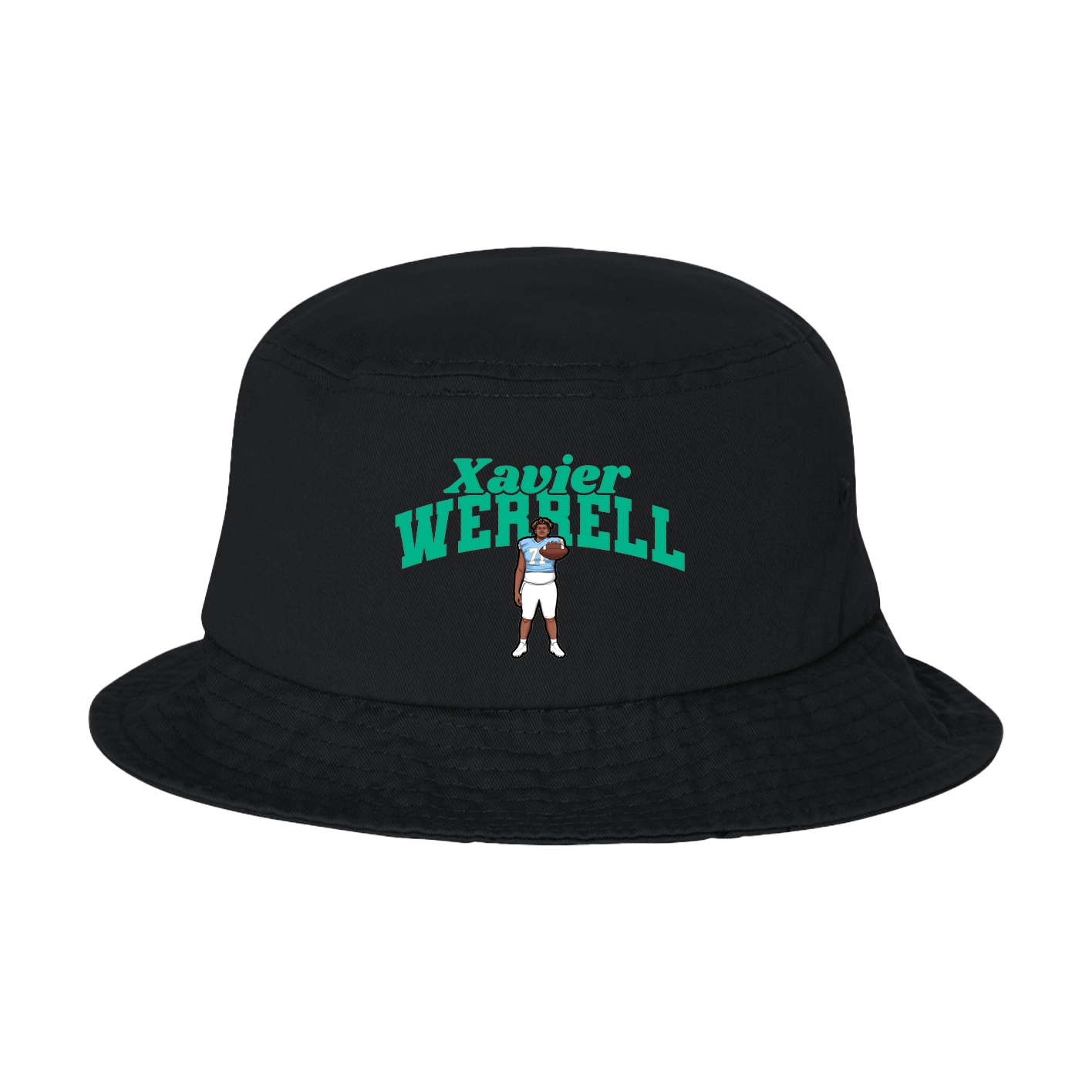 Bucket Cap — Signature Arch in Black