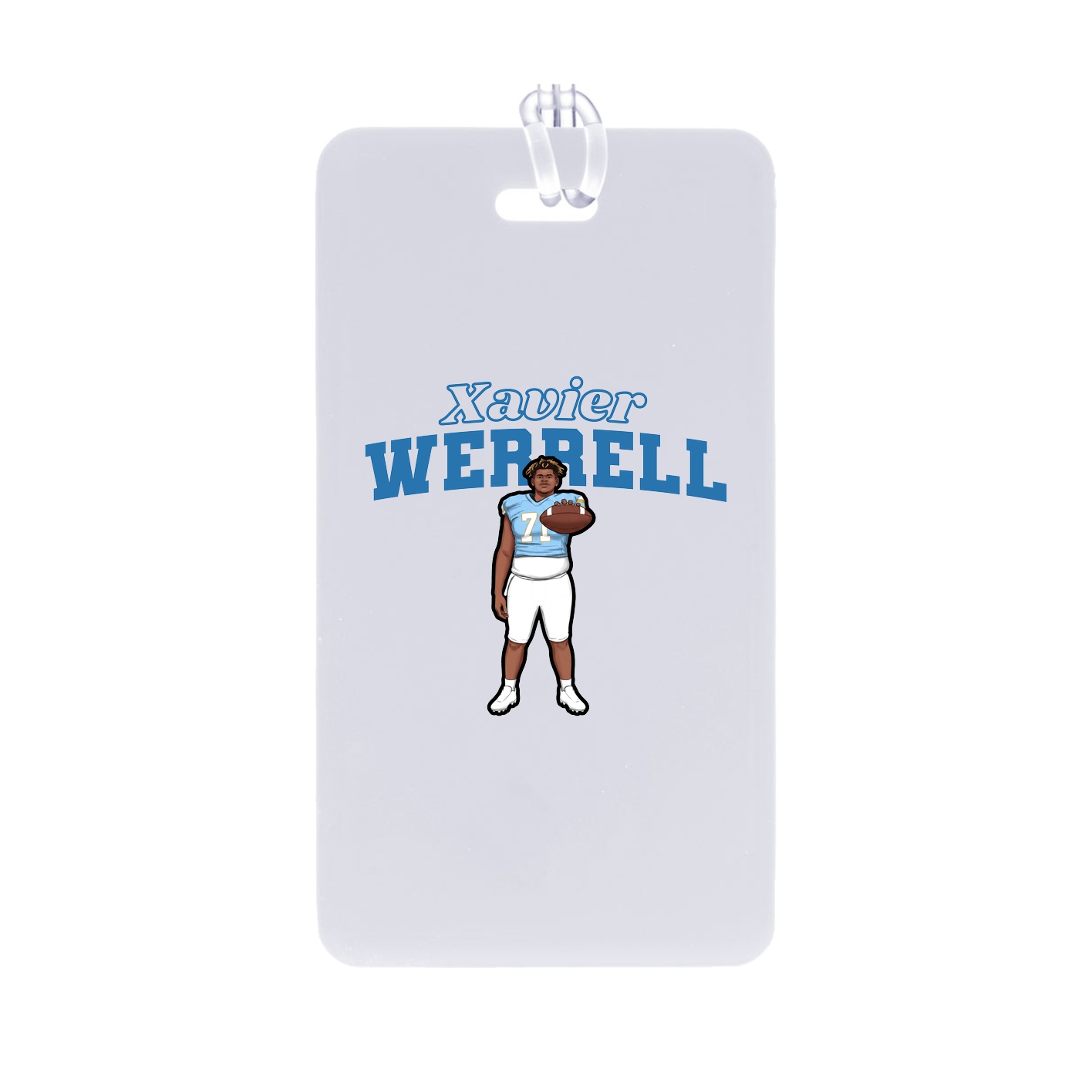 Bag Tag — Name Arch in Classic