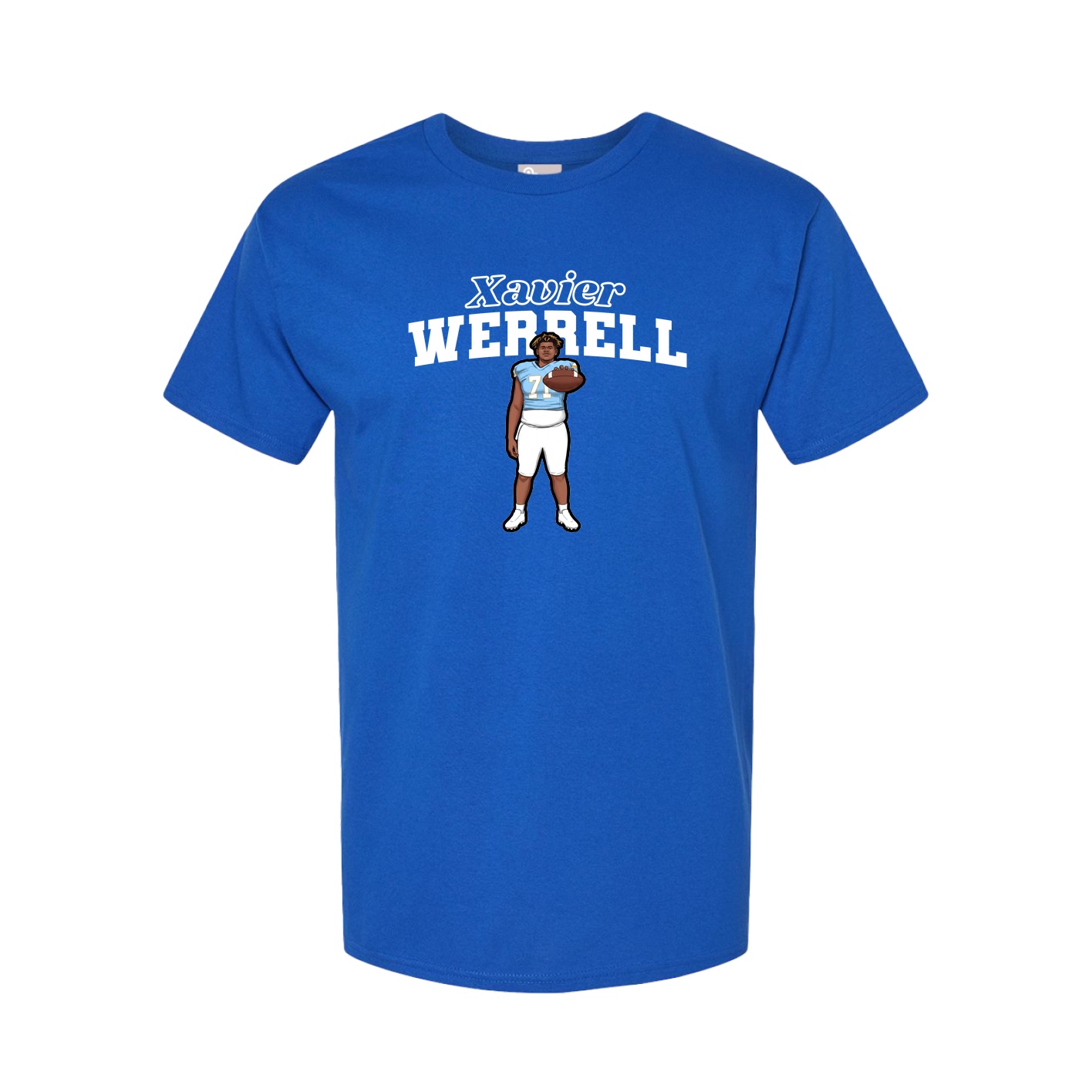 Tee — Name Arch in Royal