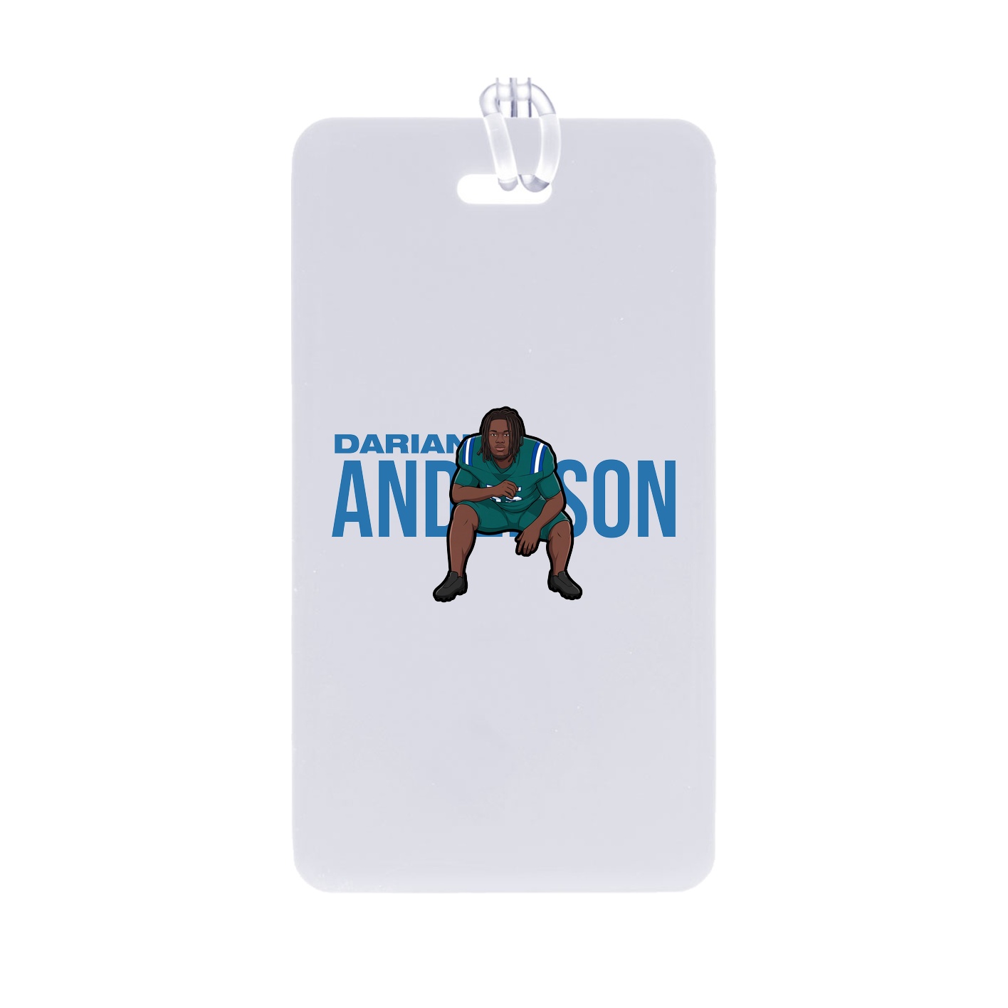 Bag Tag — Player Name in Classic