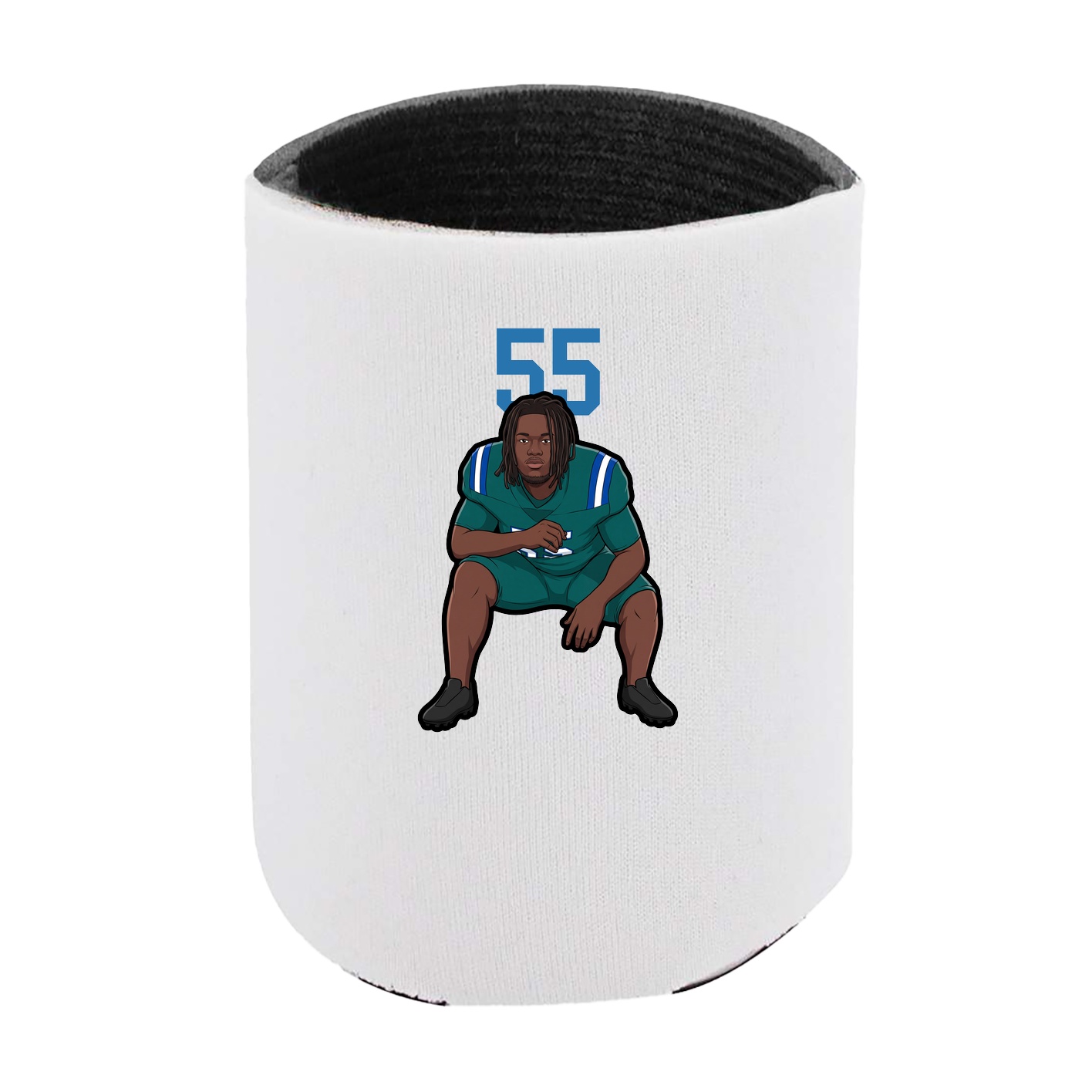 Can Holder — Number Top in White
