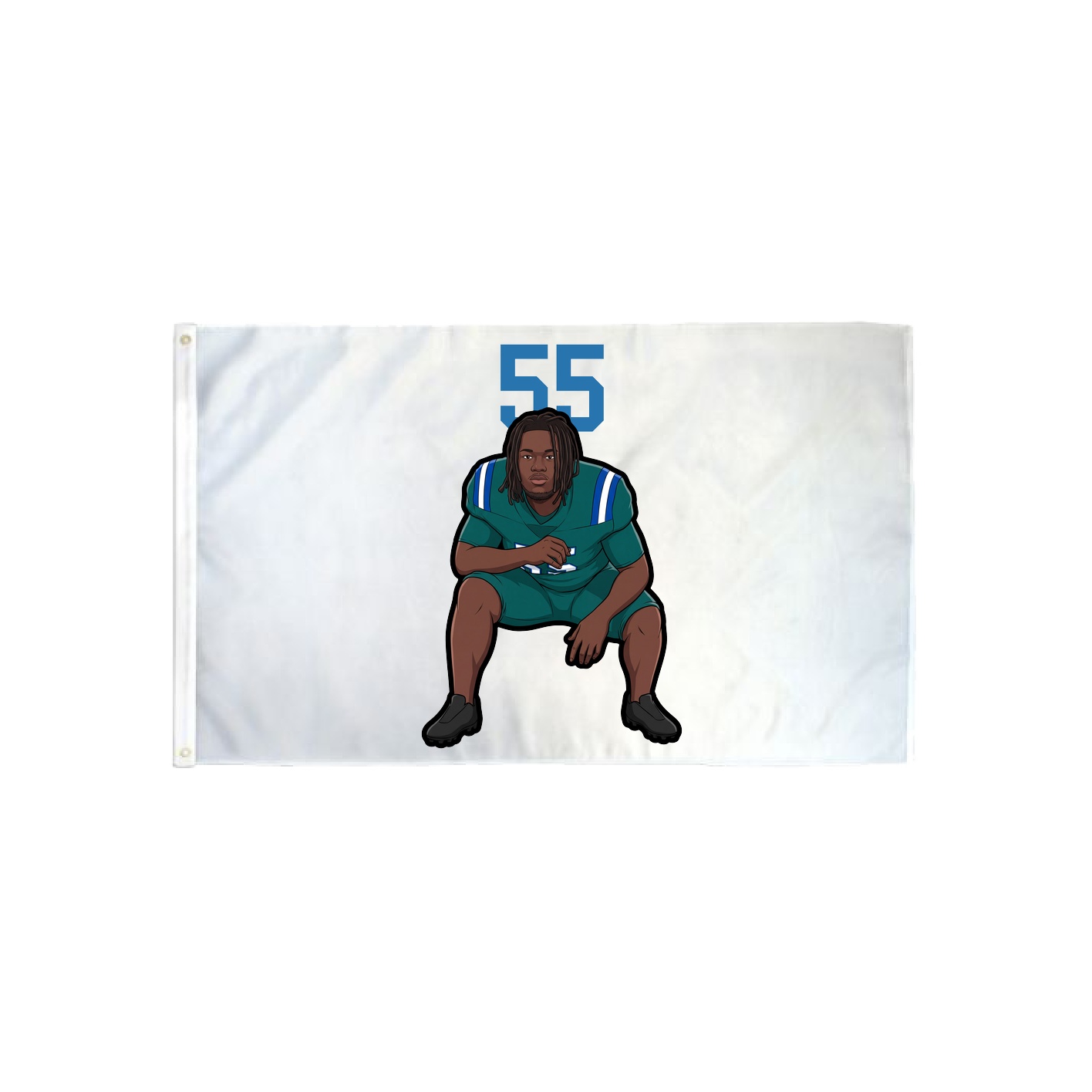 3x5 Flag — Number Top in Classic