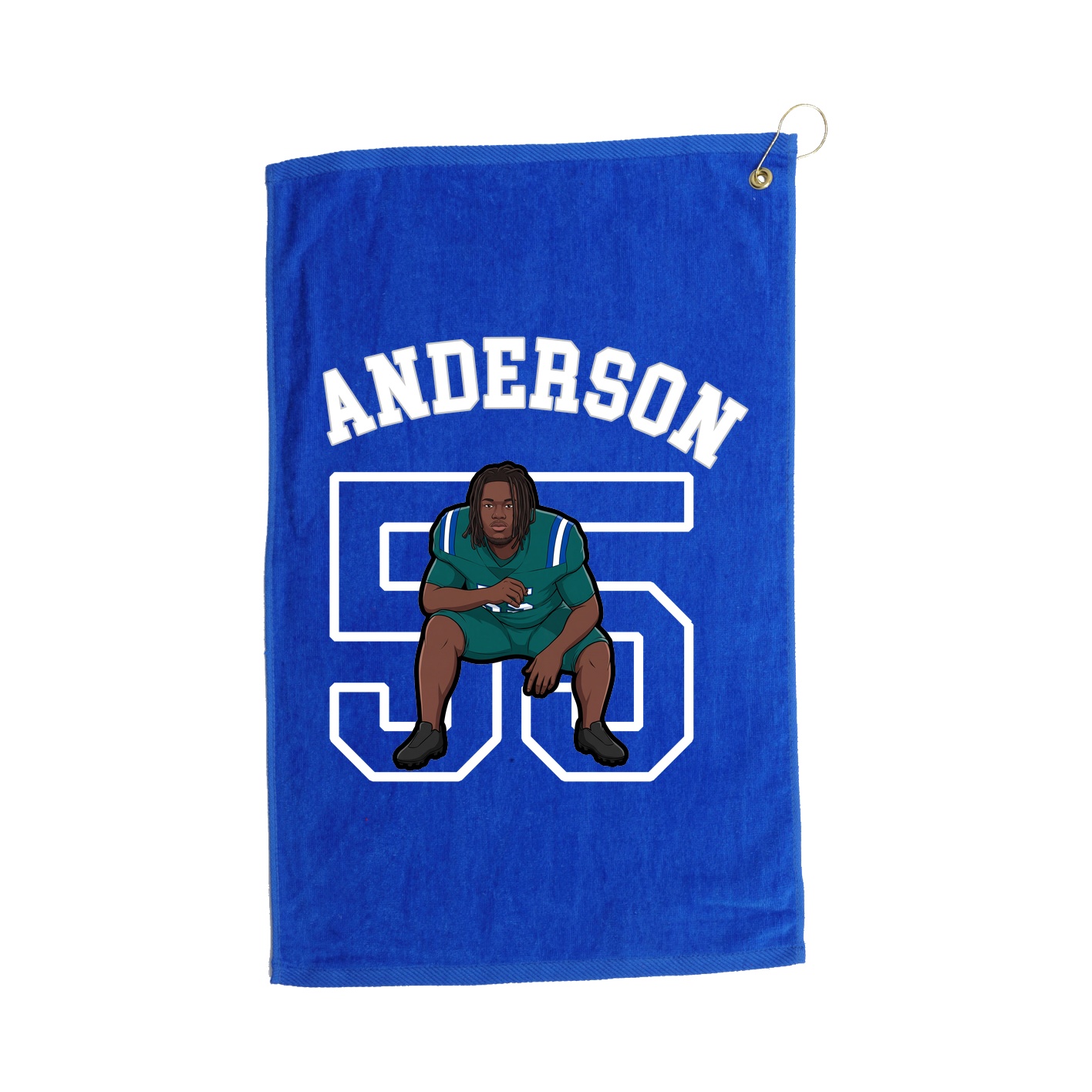 Golf Towel — Shirsey Arch in Royal