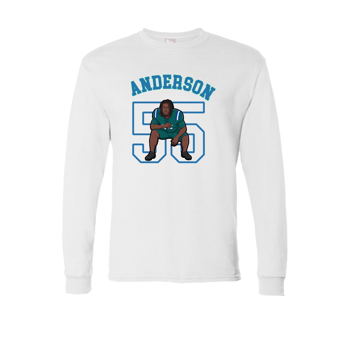 Long Sleeve Tee — Shirsey Arch in White