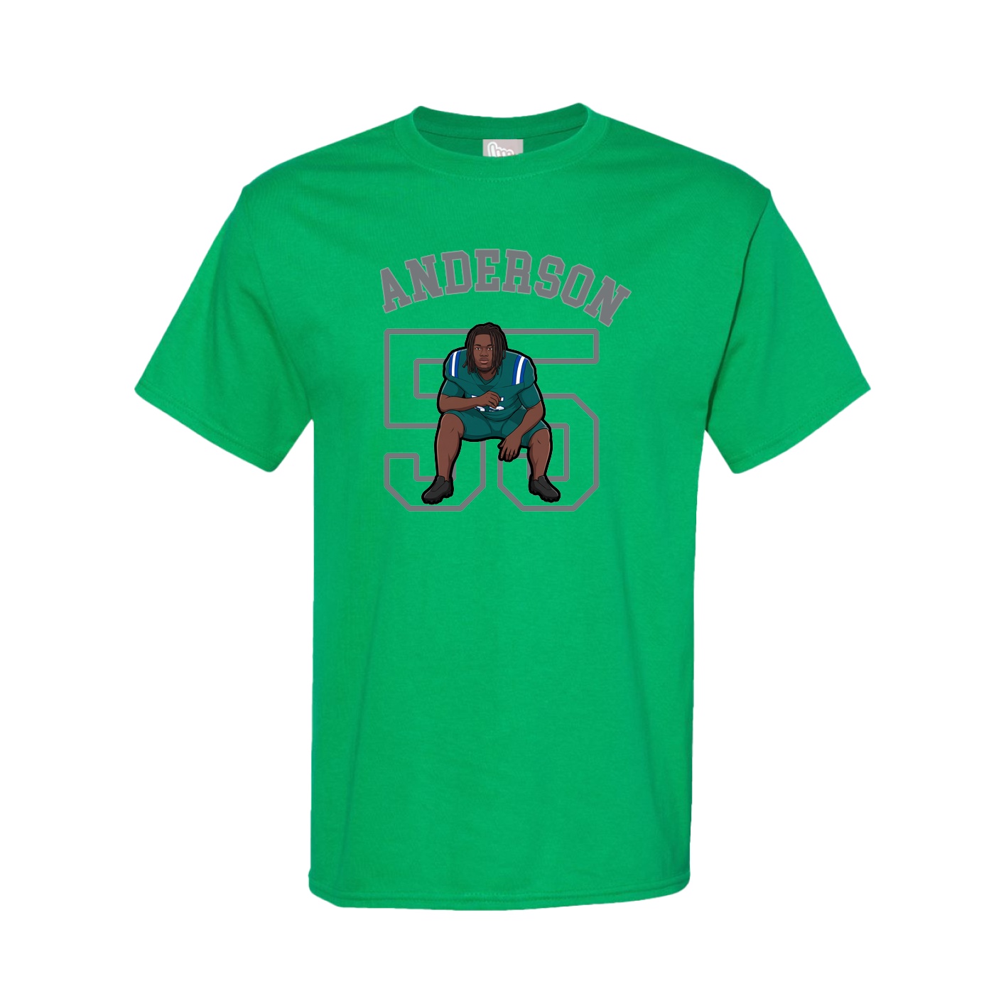 Youth Tee — Shirsey Arch in Green