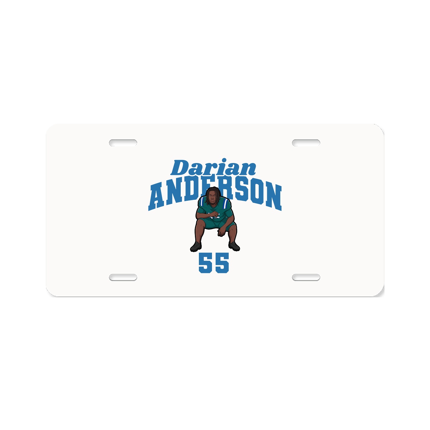 License Plate — Signature Arch in Classic