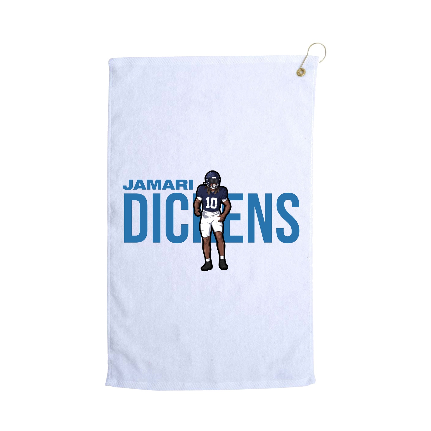 Golf Towel — Player Name in White