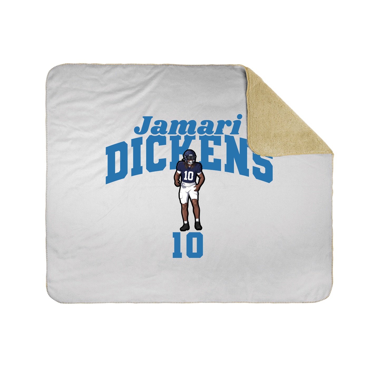 Throw Blanket — Signature Arch in White