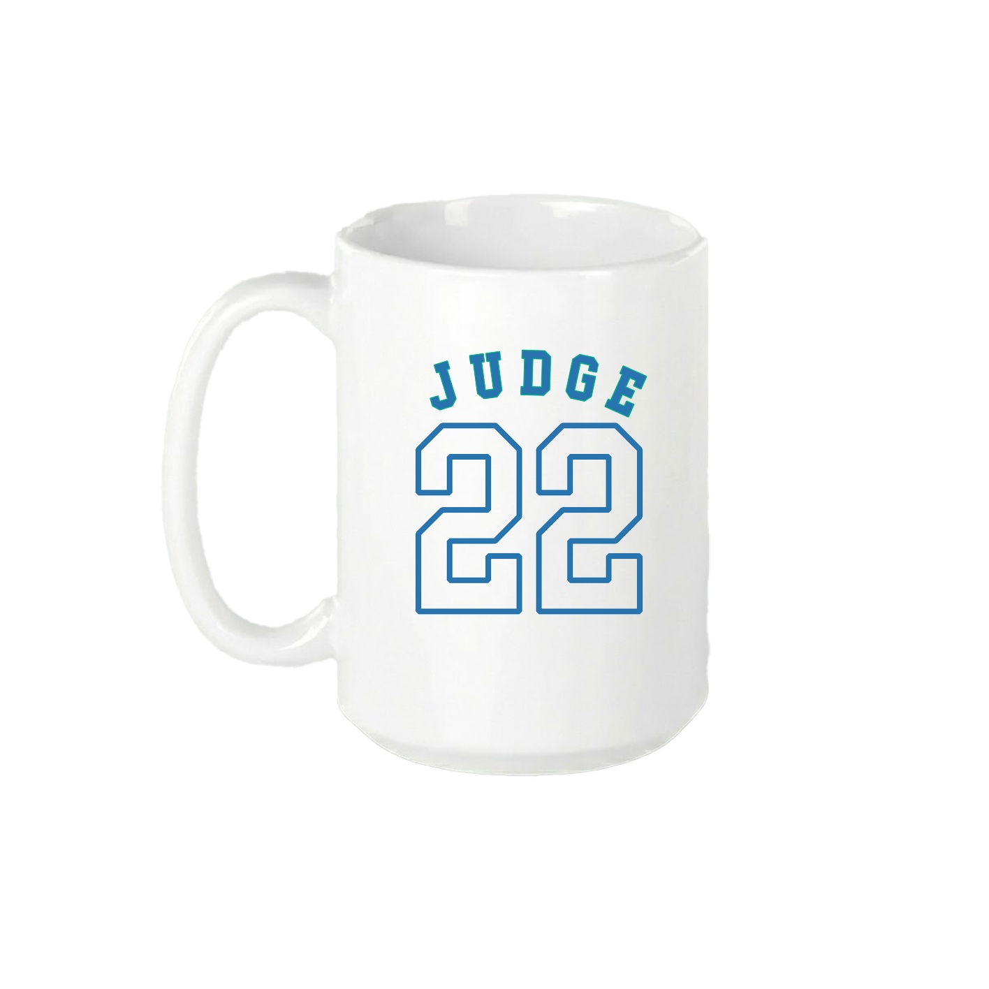 15oz Coffee Mug — Shirsey Arch in White