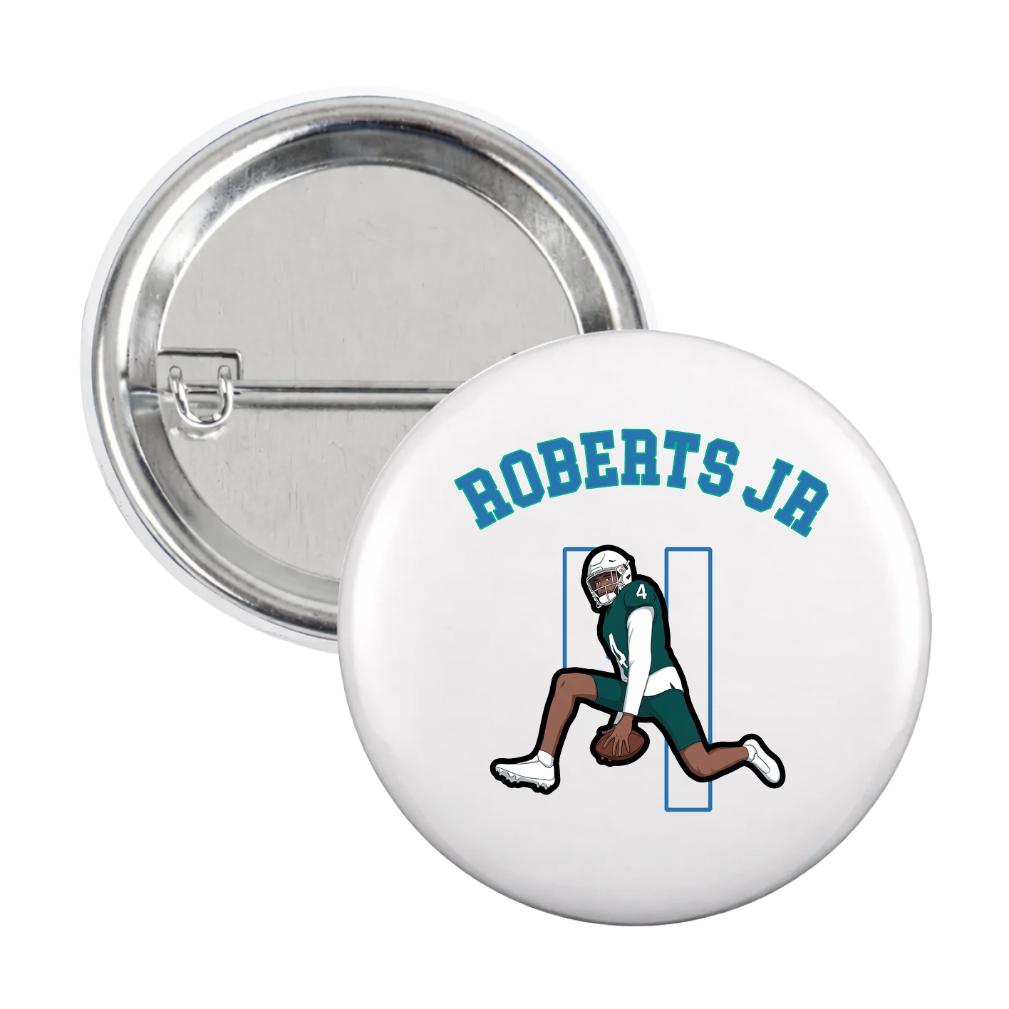 Game Day Button — Shirsey Arch in White
